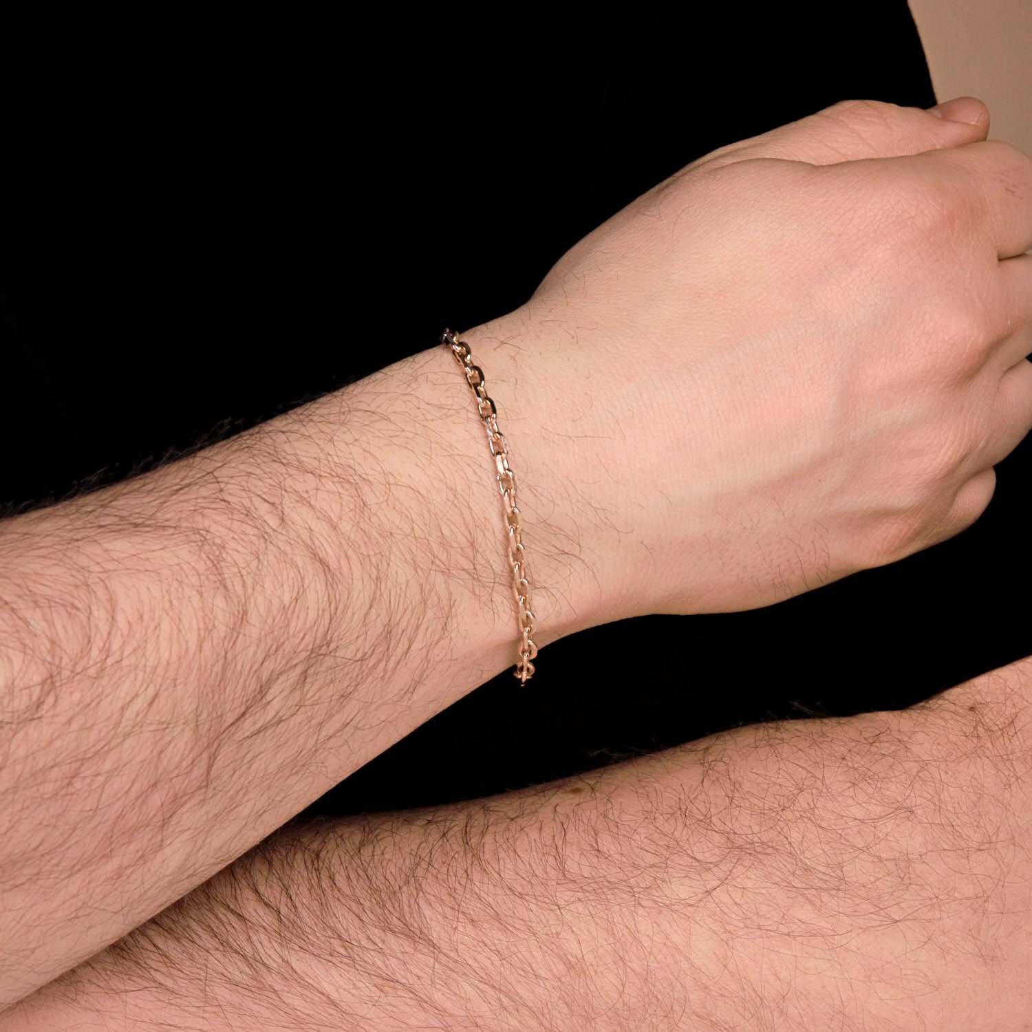 Золотой браслет полновесный