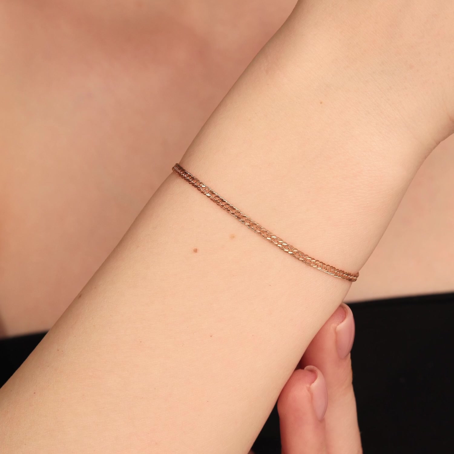 Золотой браслет полновесный