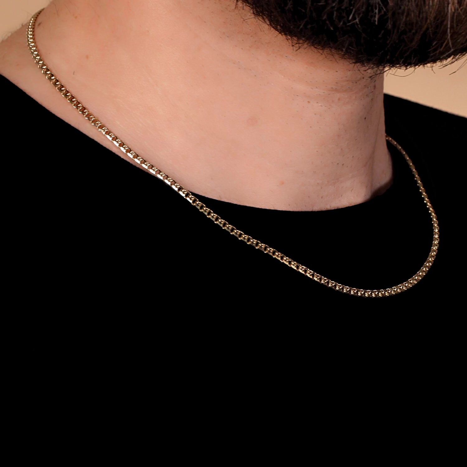 Золотая цепь ручной работы полновесная