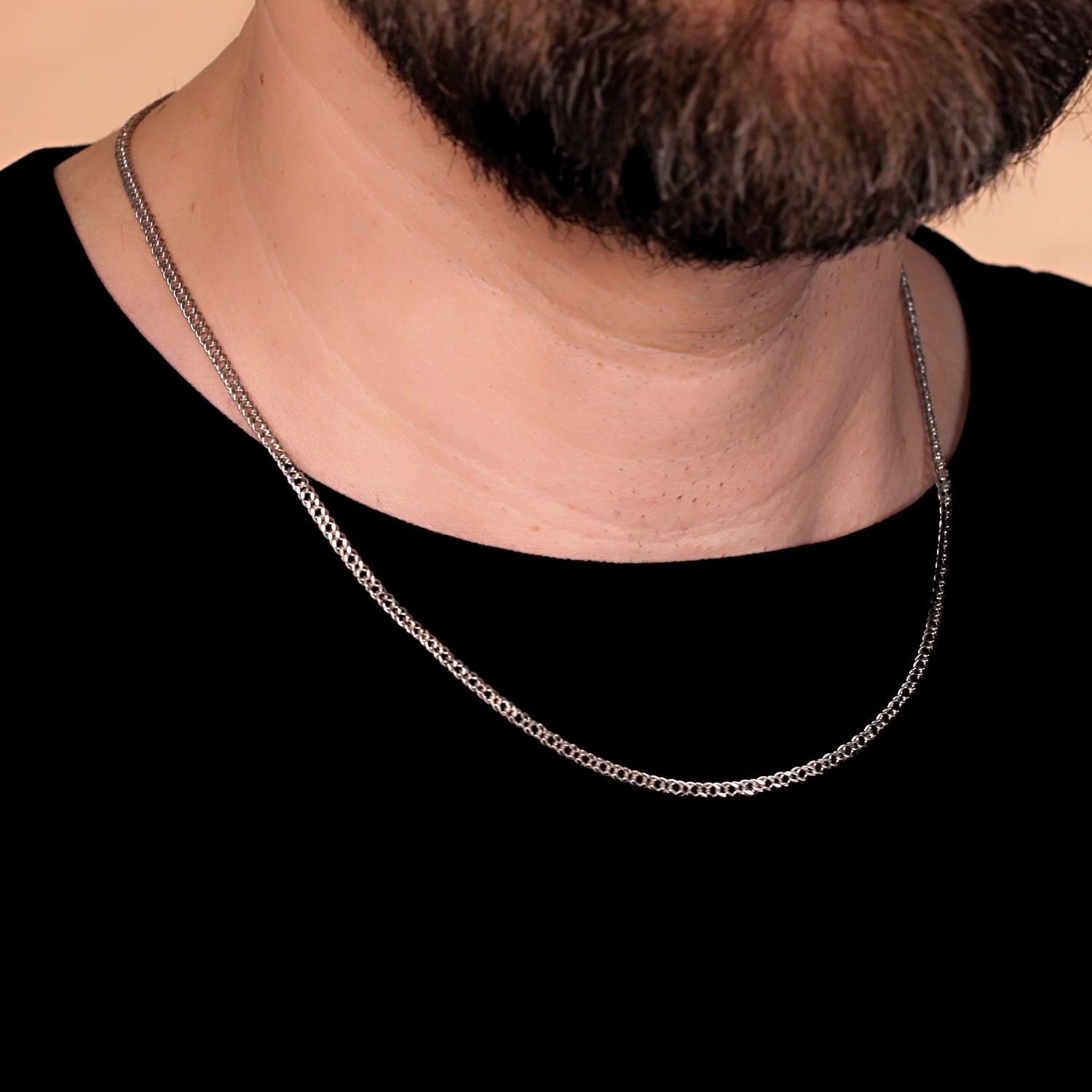 Серебряная цепь полновесная