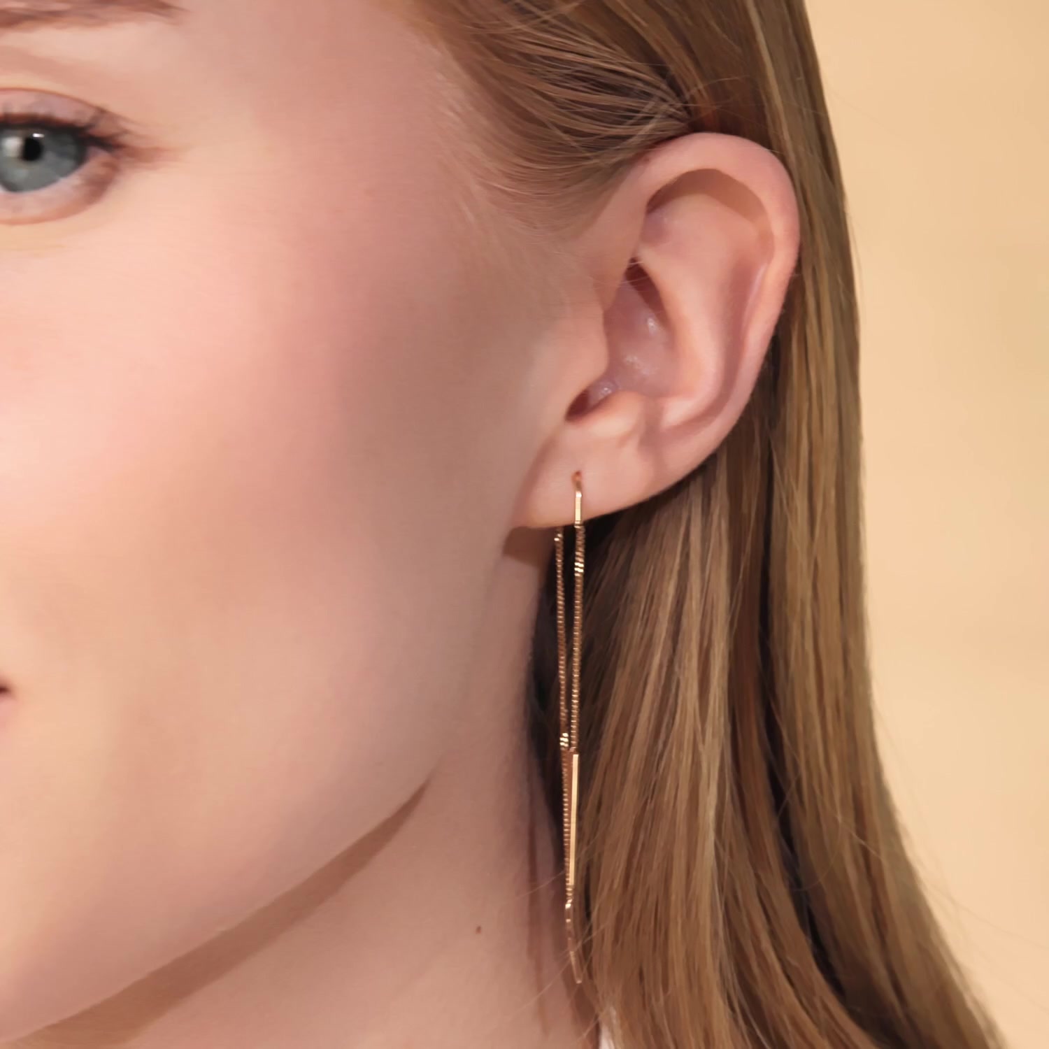 Золотые серьги