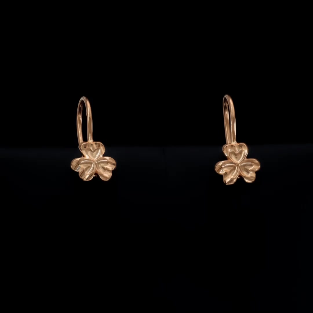 Золотые серьги