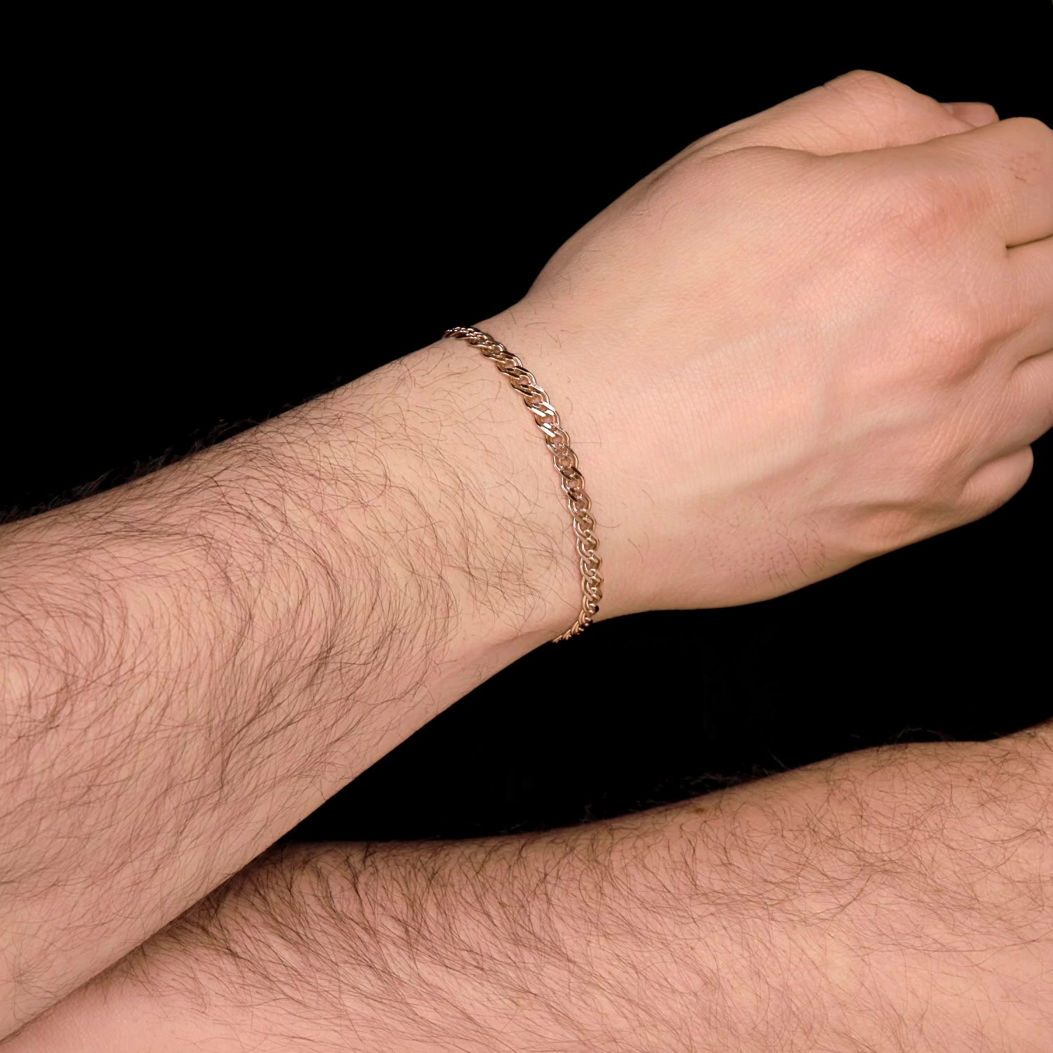 Золотой браслет полновесный