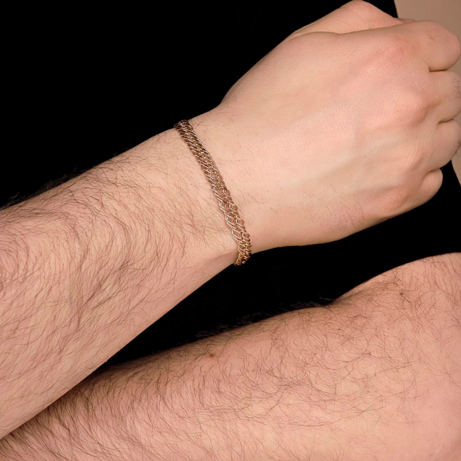 Золотой браслет полновесный