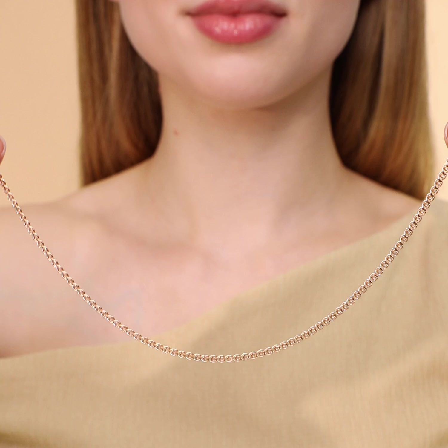 Золотая цепь полновесная