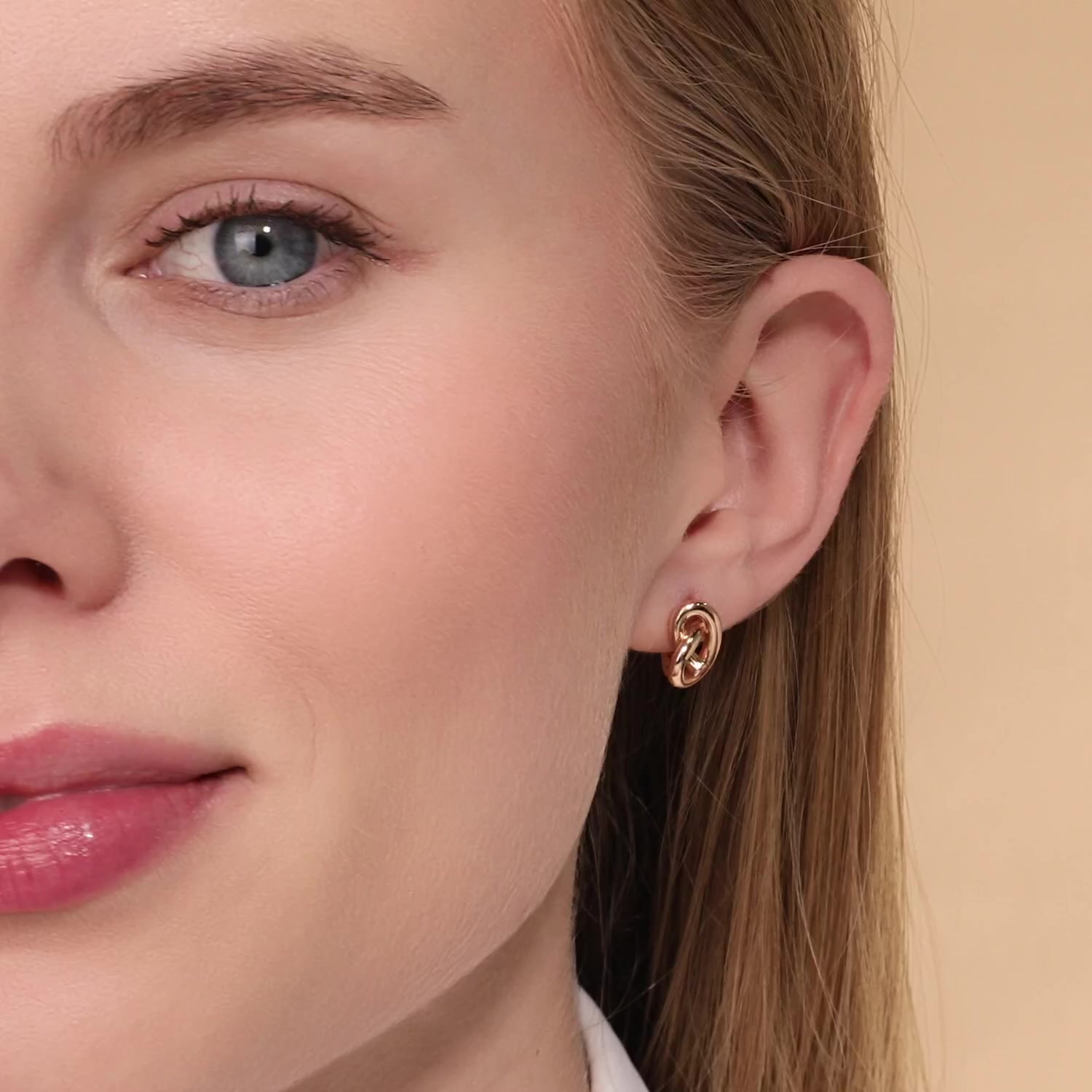 Золотые серьги