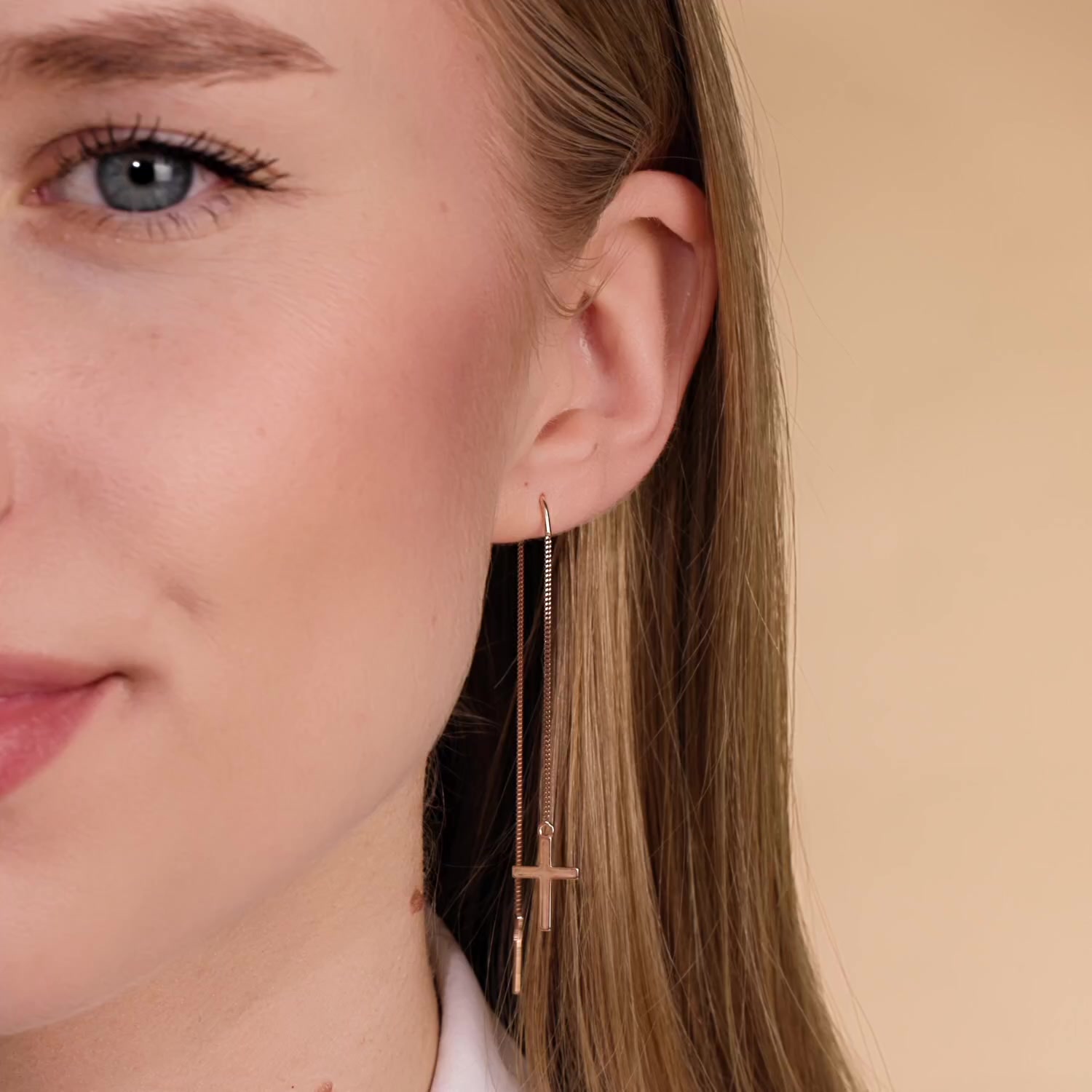 Золотые серьги