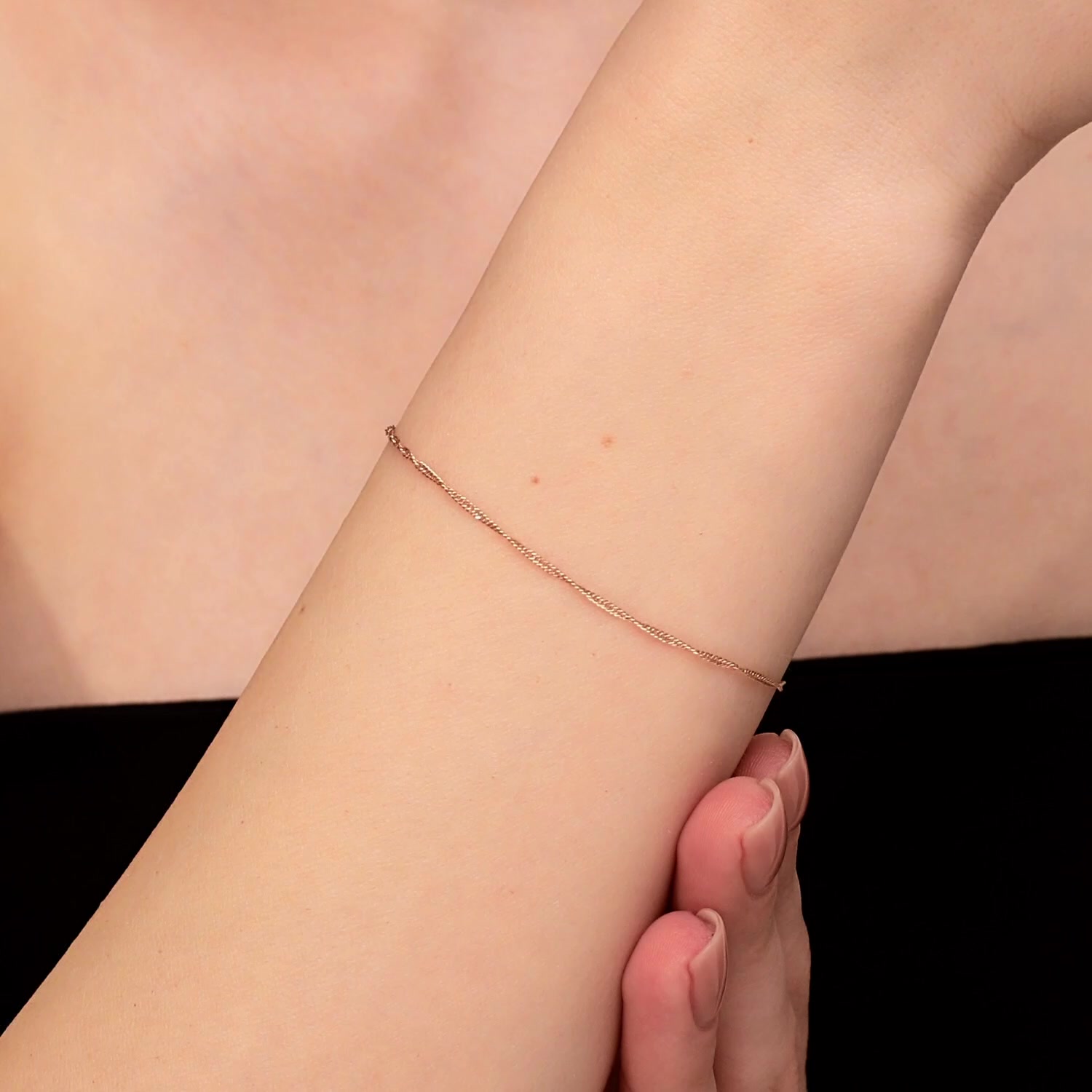 Золотой браслет полновесный