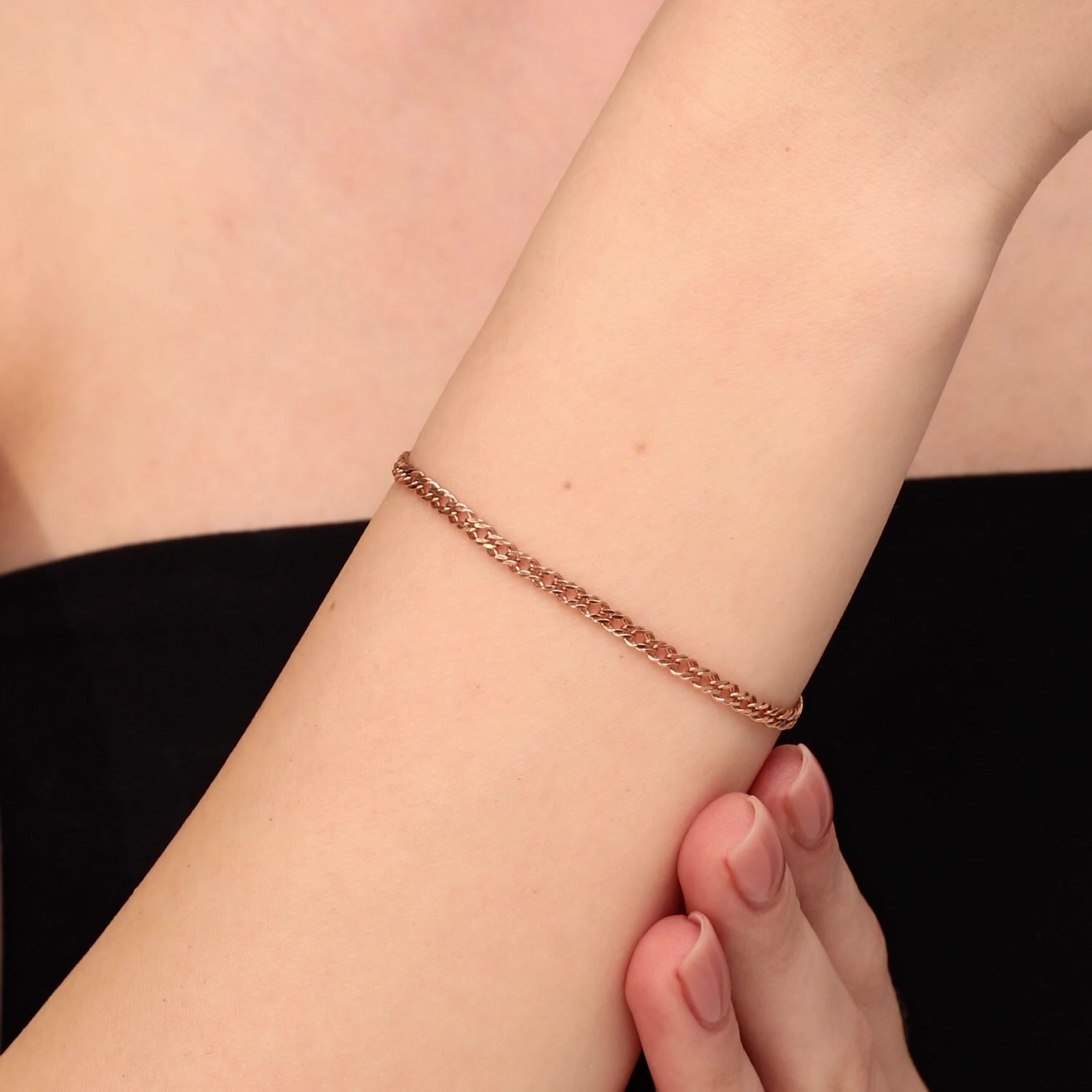 Золотой браслет полновесный