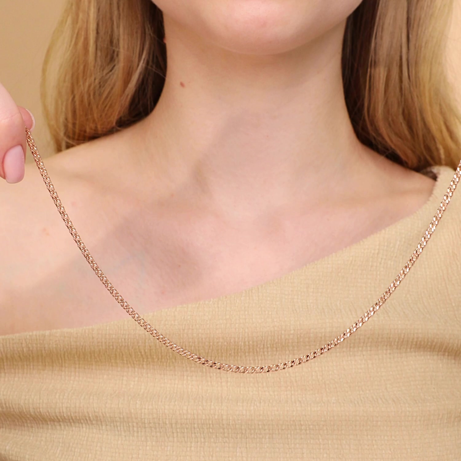 Золотая цепь полновесная