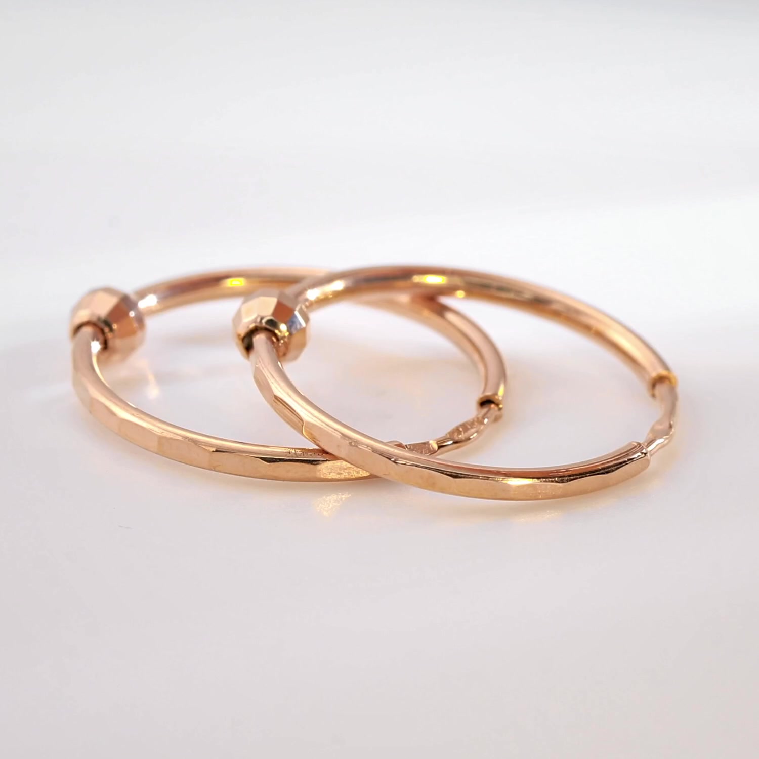 Золотые серьги-конго