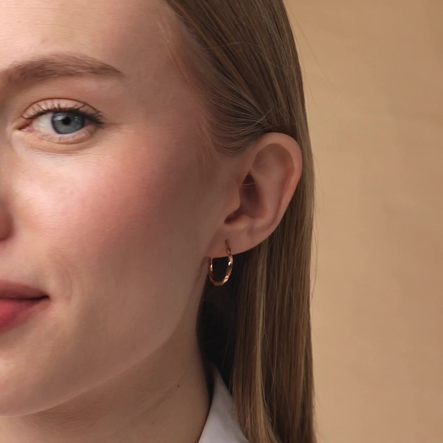 Золотые серьги-конго