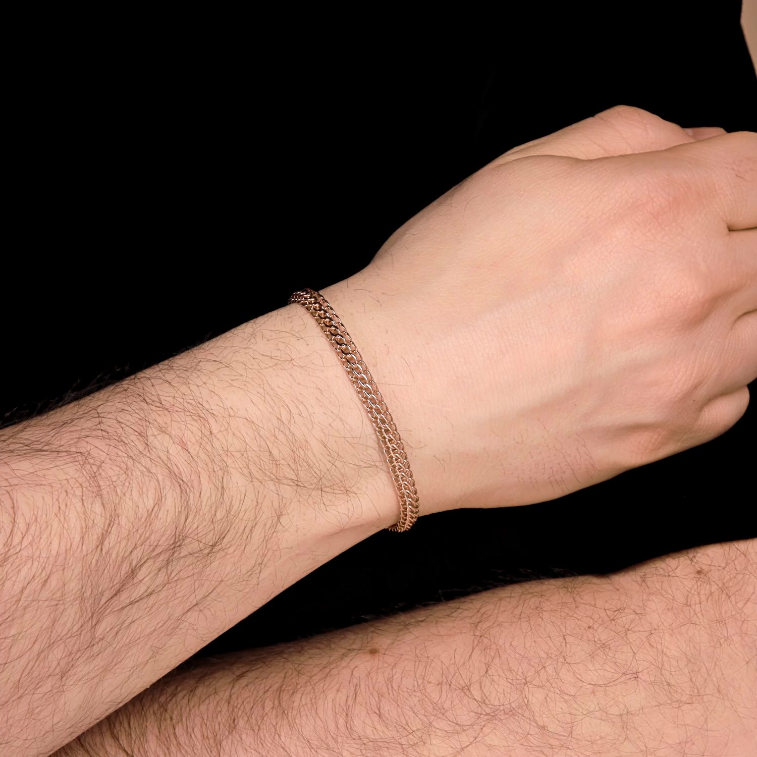 Золотой браслет полновесный