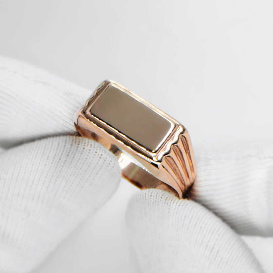 Золотая печатка