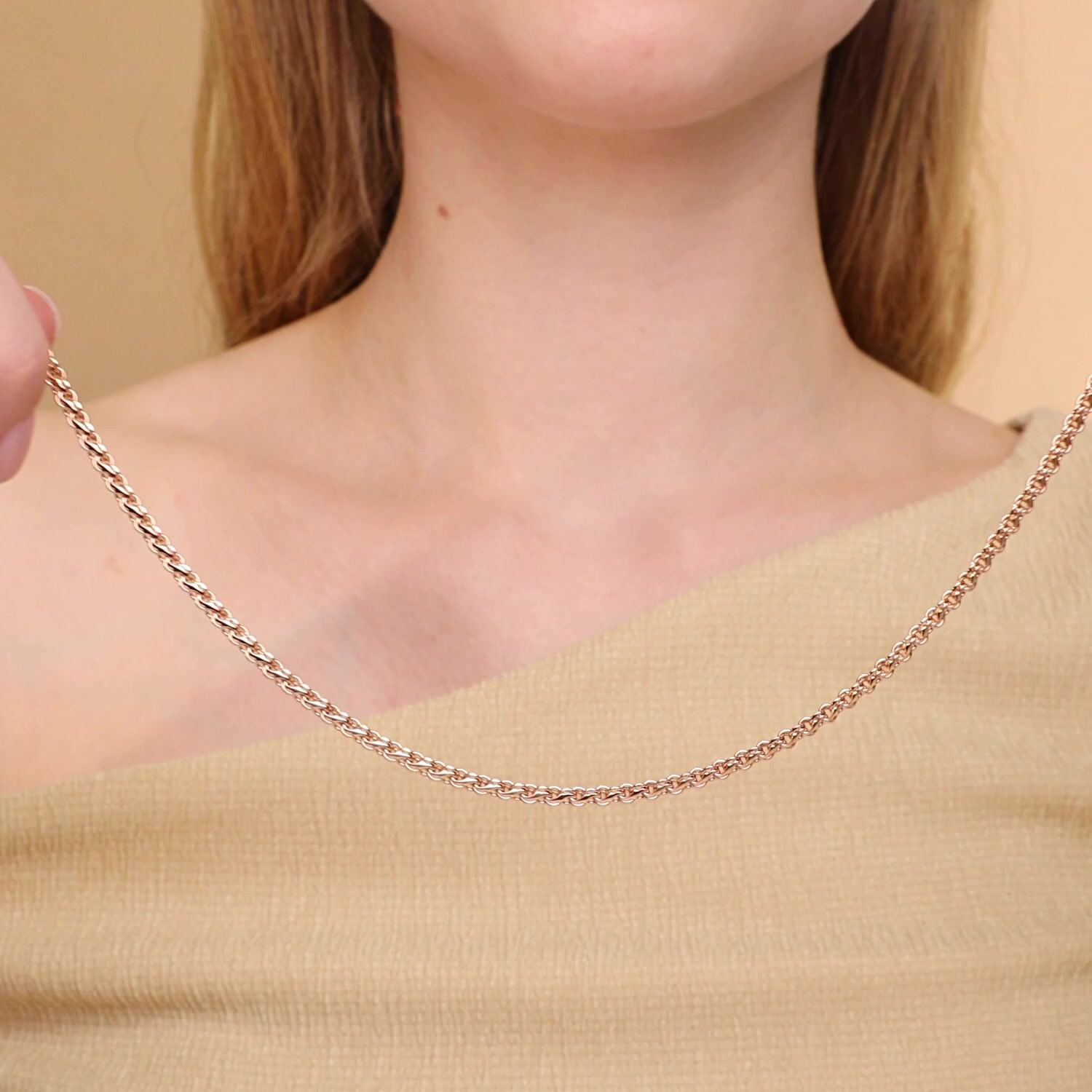 Золотая цепь полновесная