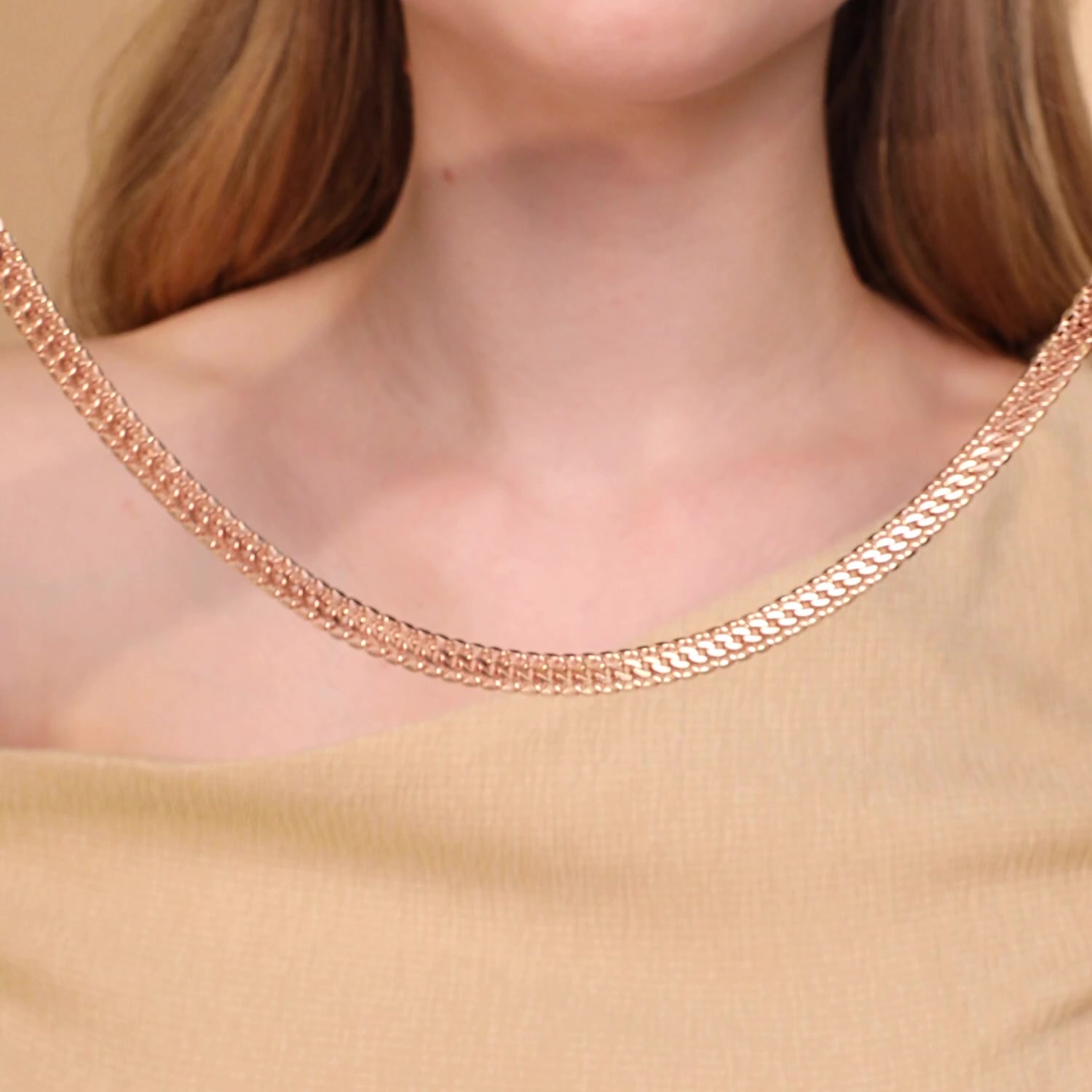 Золотая цепь полновесная