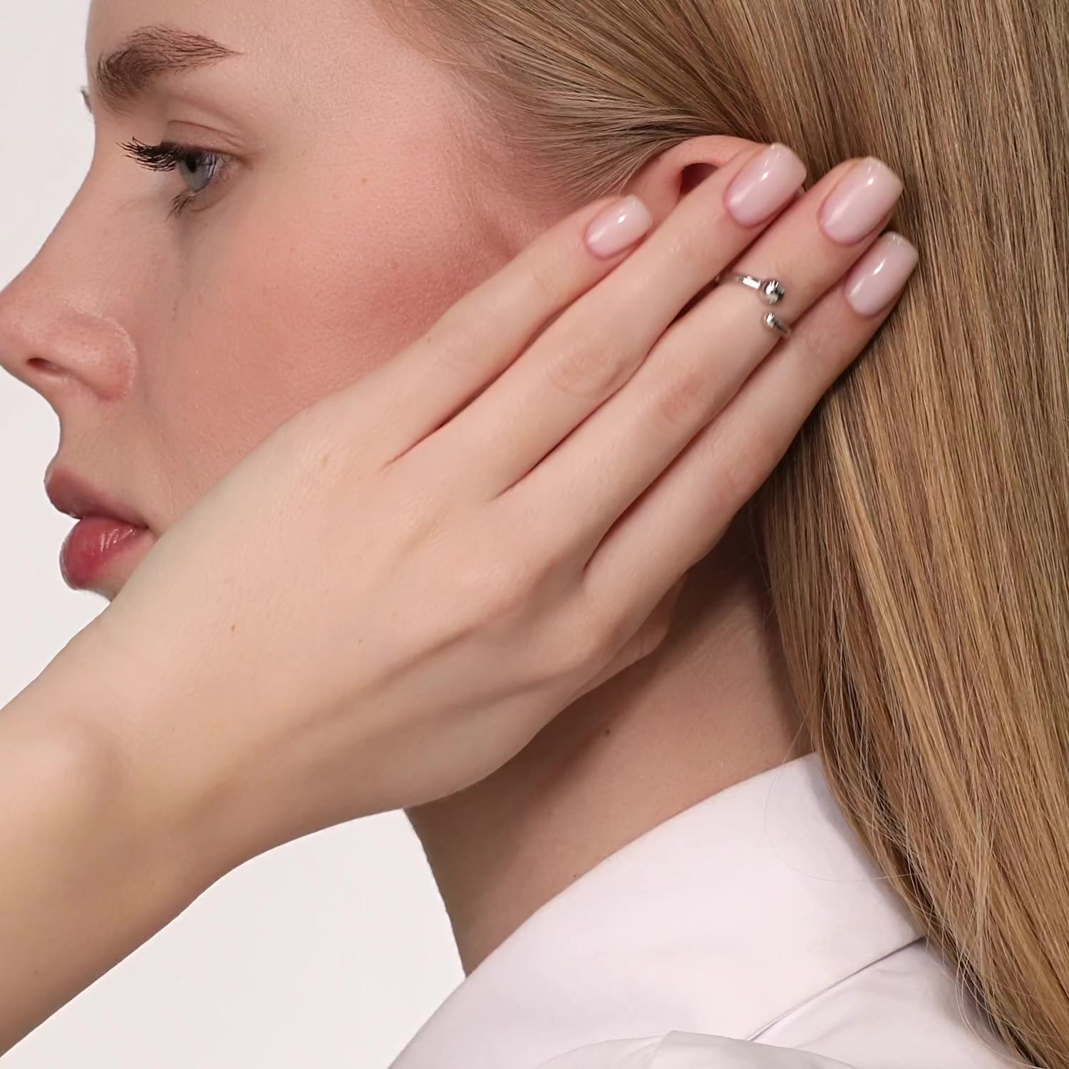 Серебряное кольцо