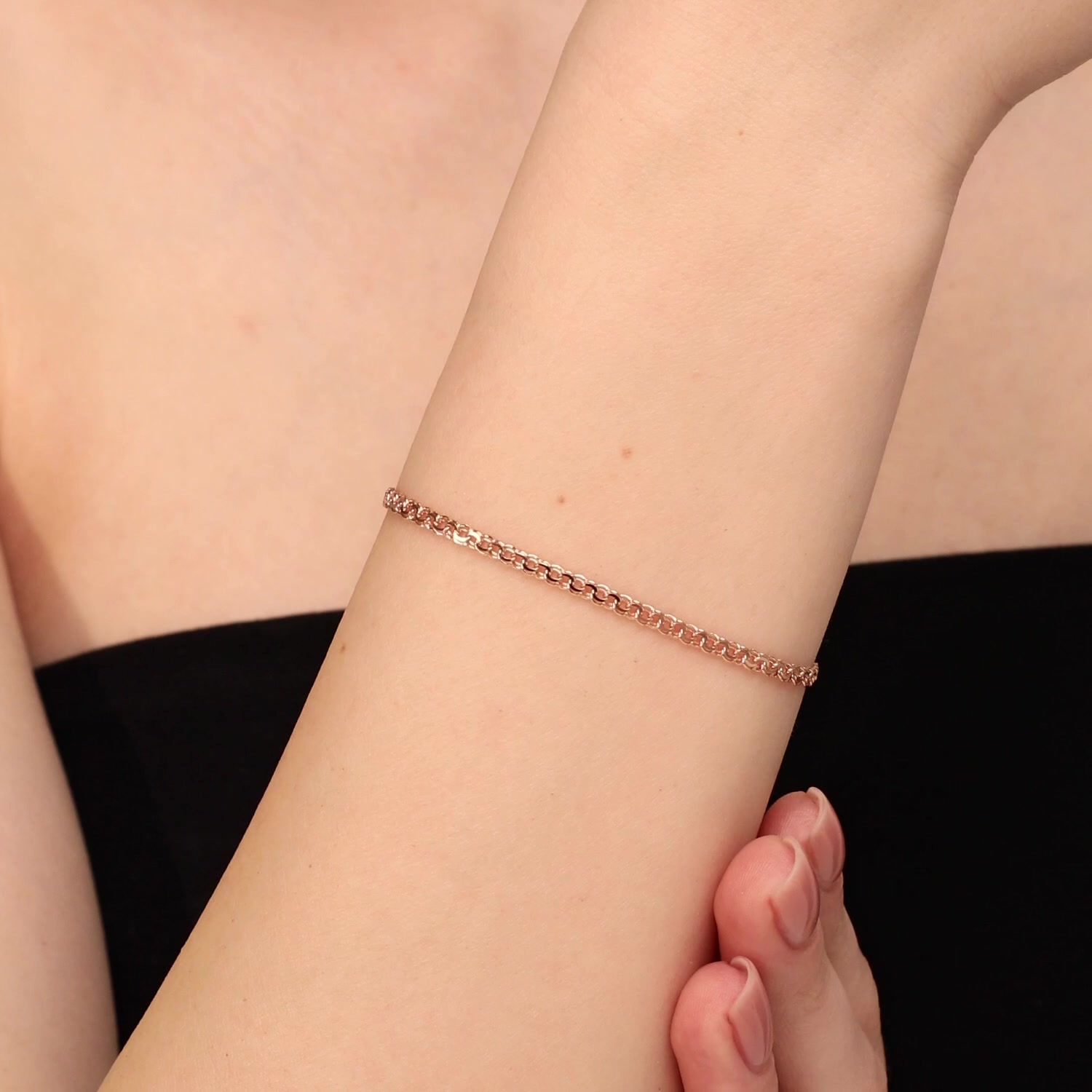 Золотой браслет полновесный