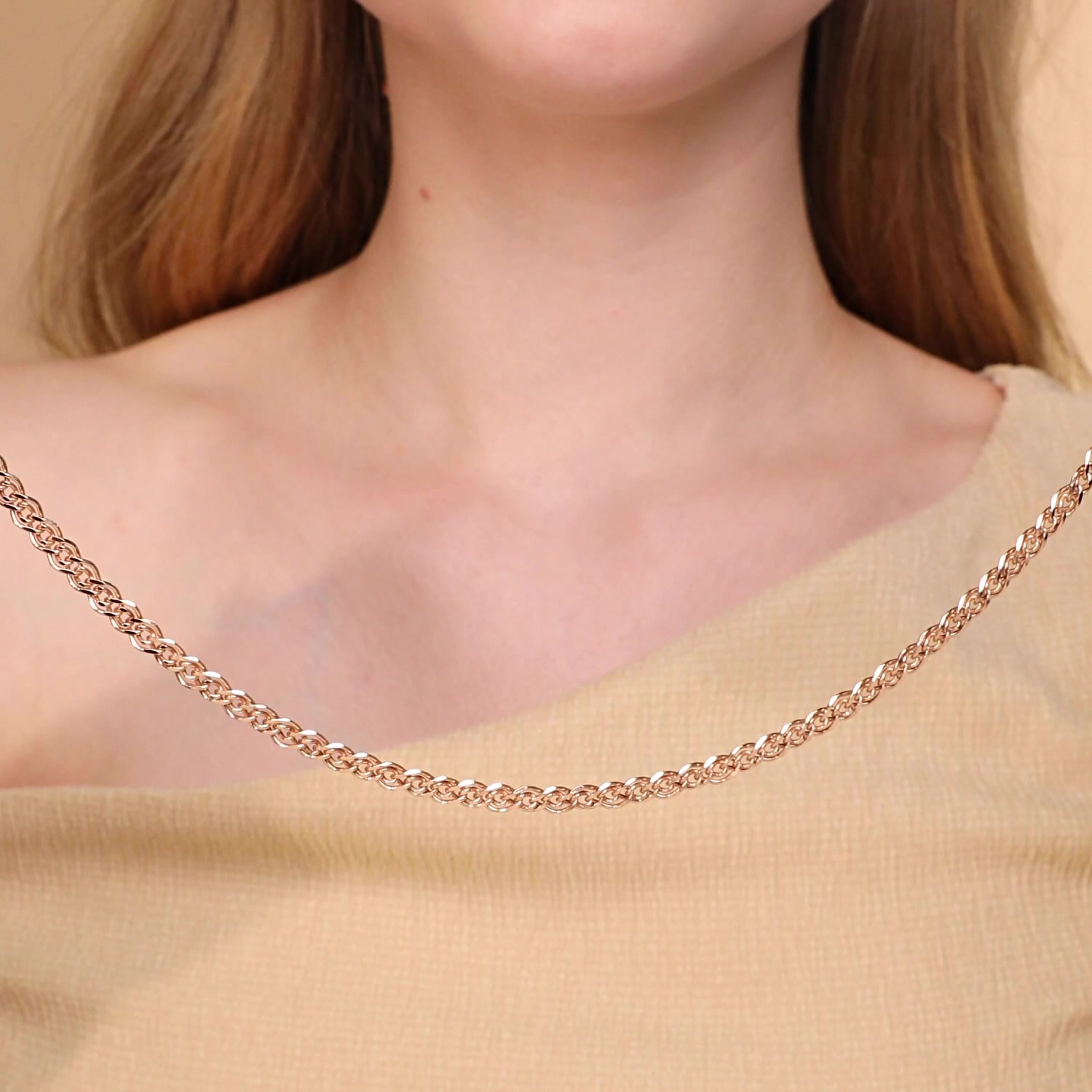 Золотая цепь полновесная