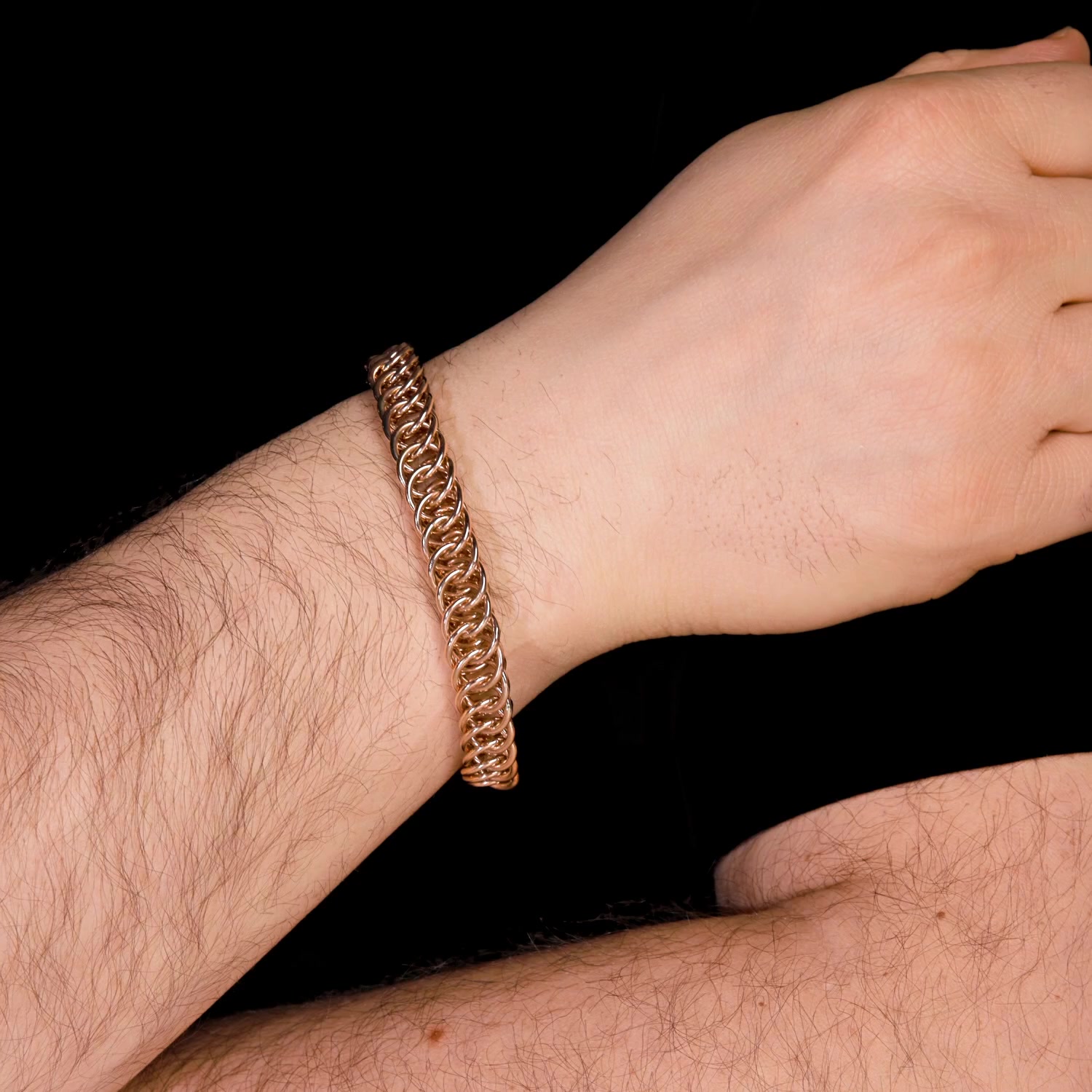 Золотой браслет полновесный