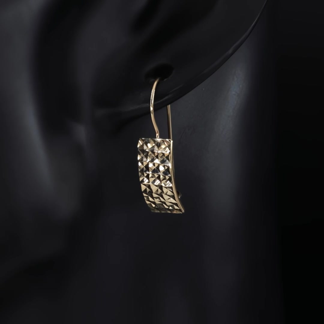 Золотые серьги