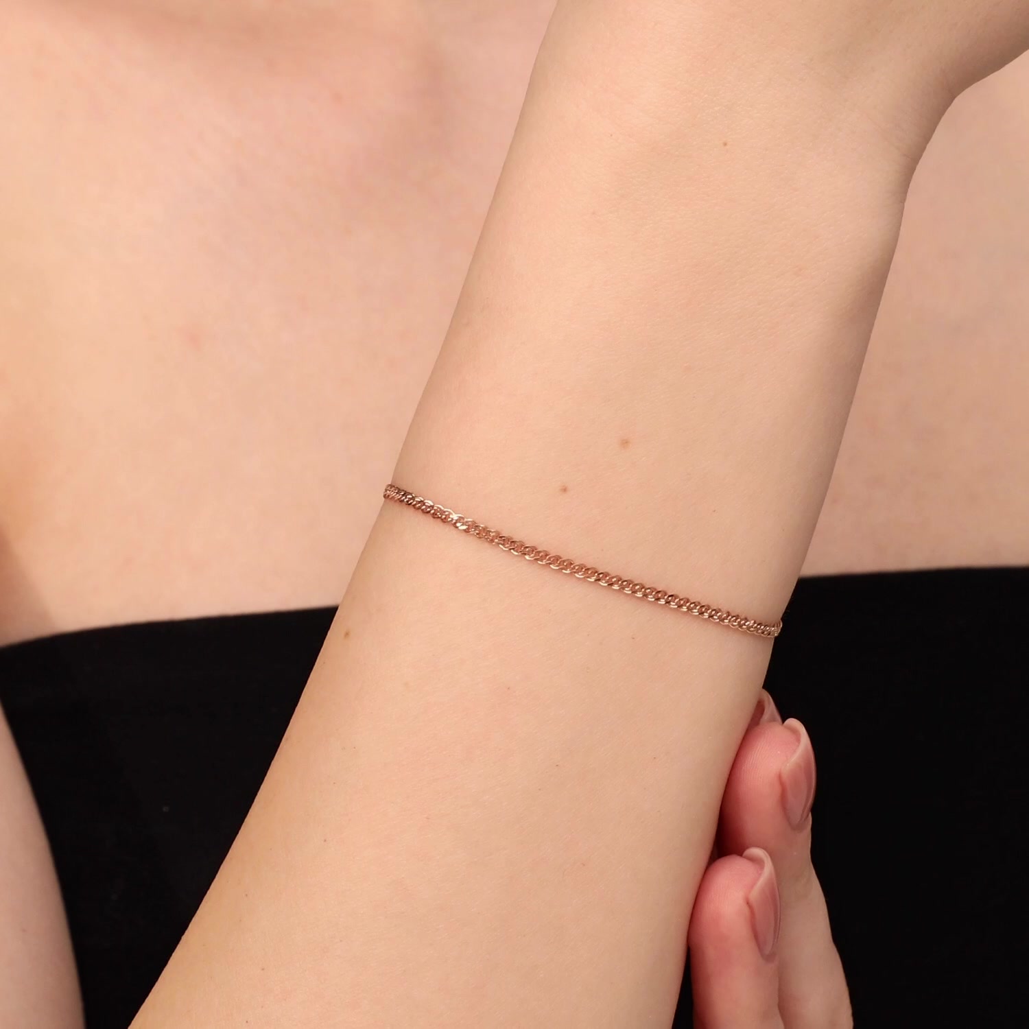 Золотой браслет полновесный