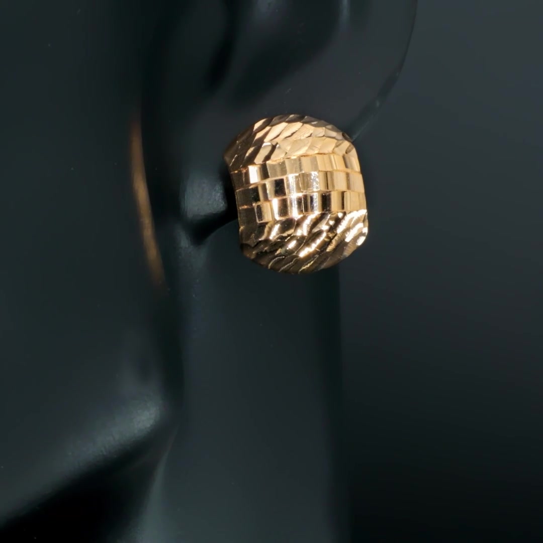 Золотые серьги