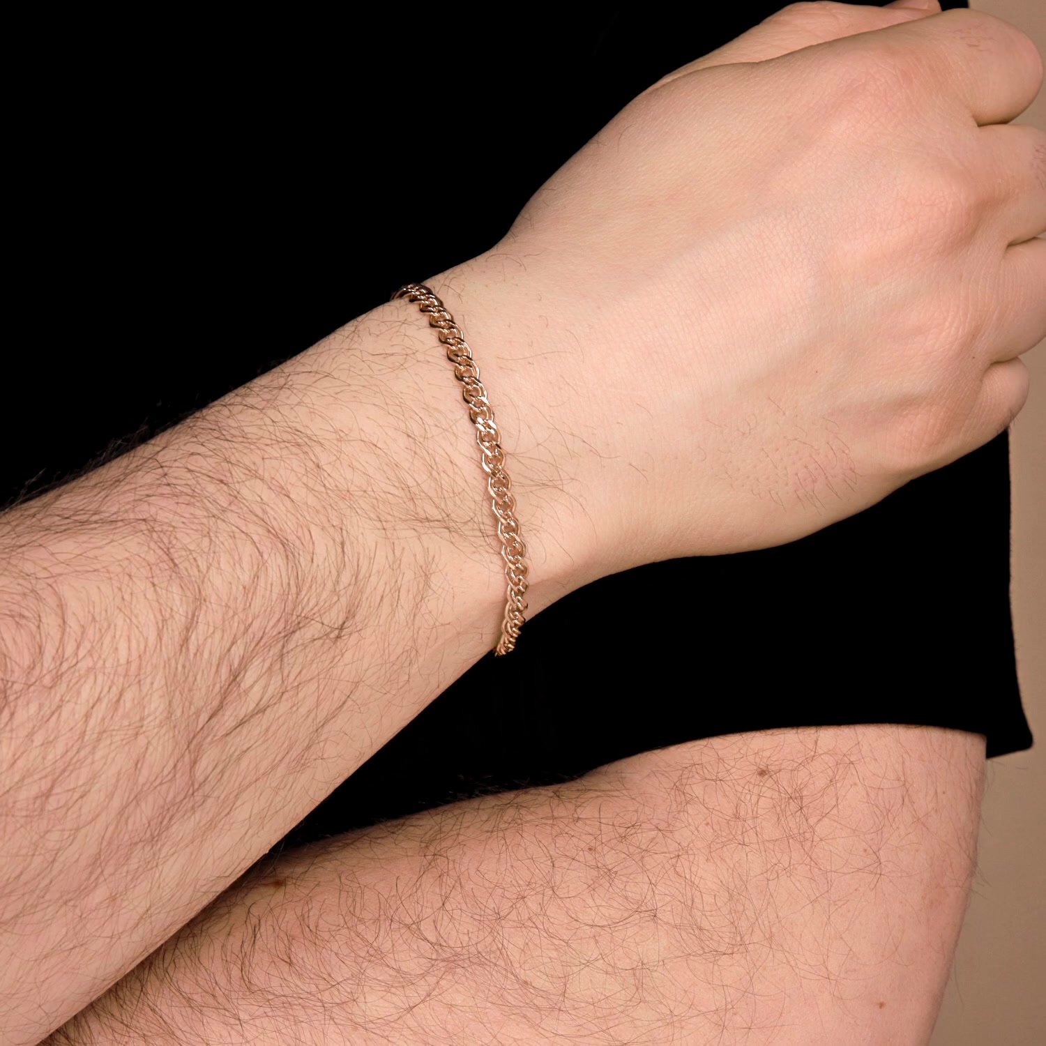 Золотой браслет полновесный