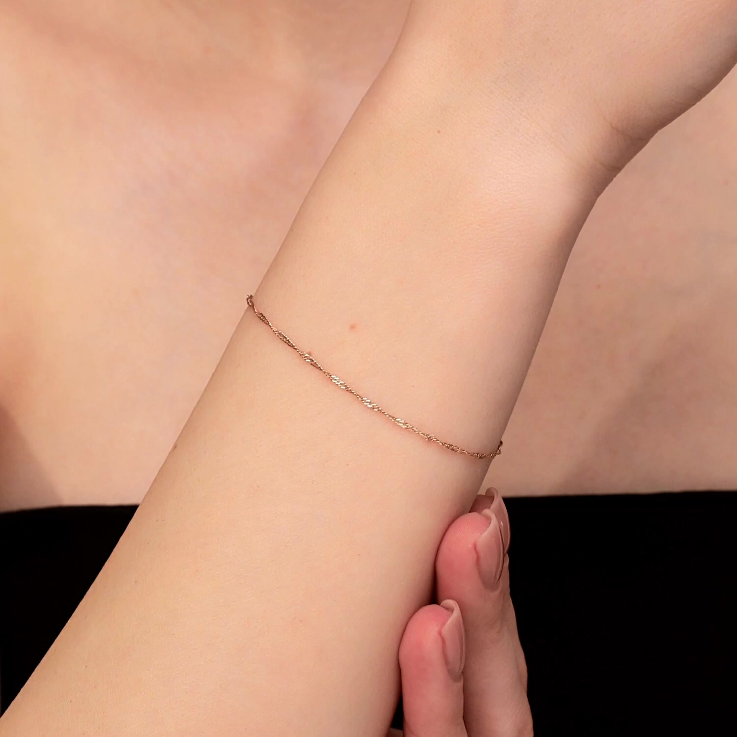 Золотой браслет полновесный