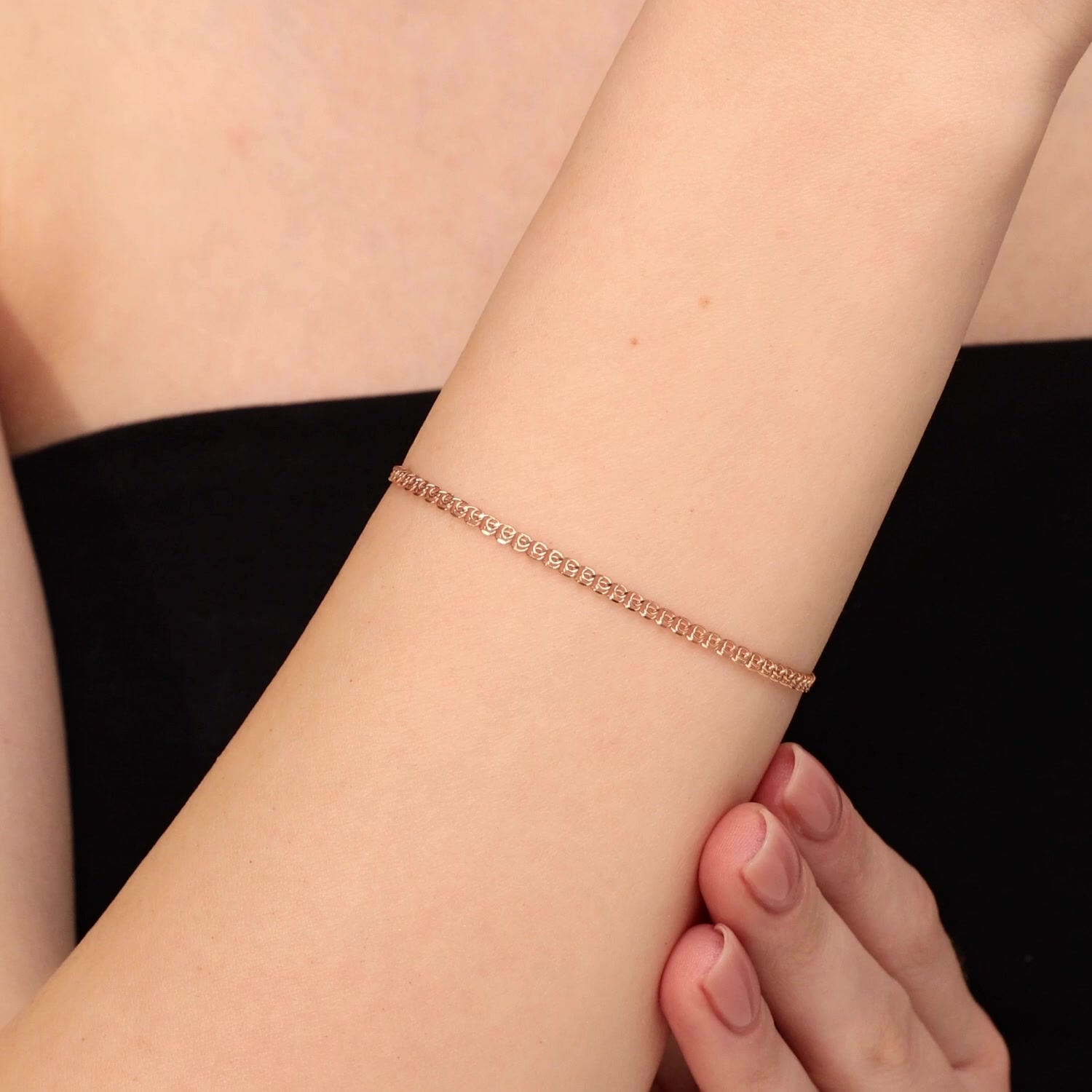 Золотой браслет полновесный