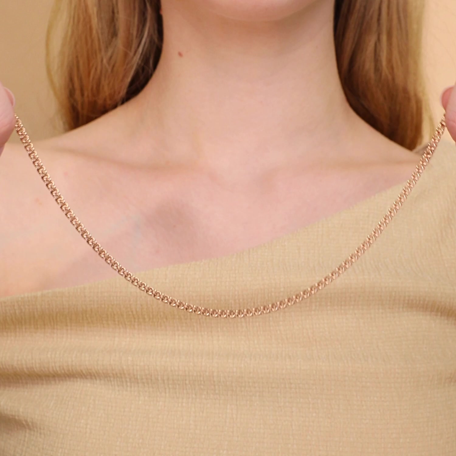 Золотая цепь полновесная