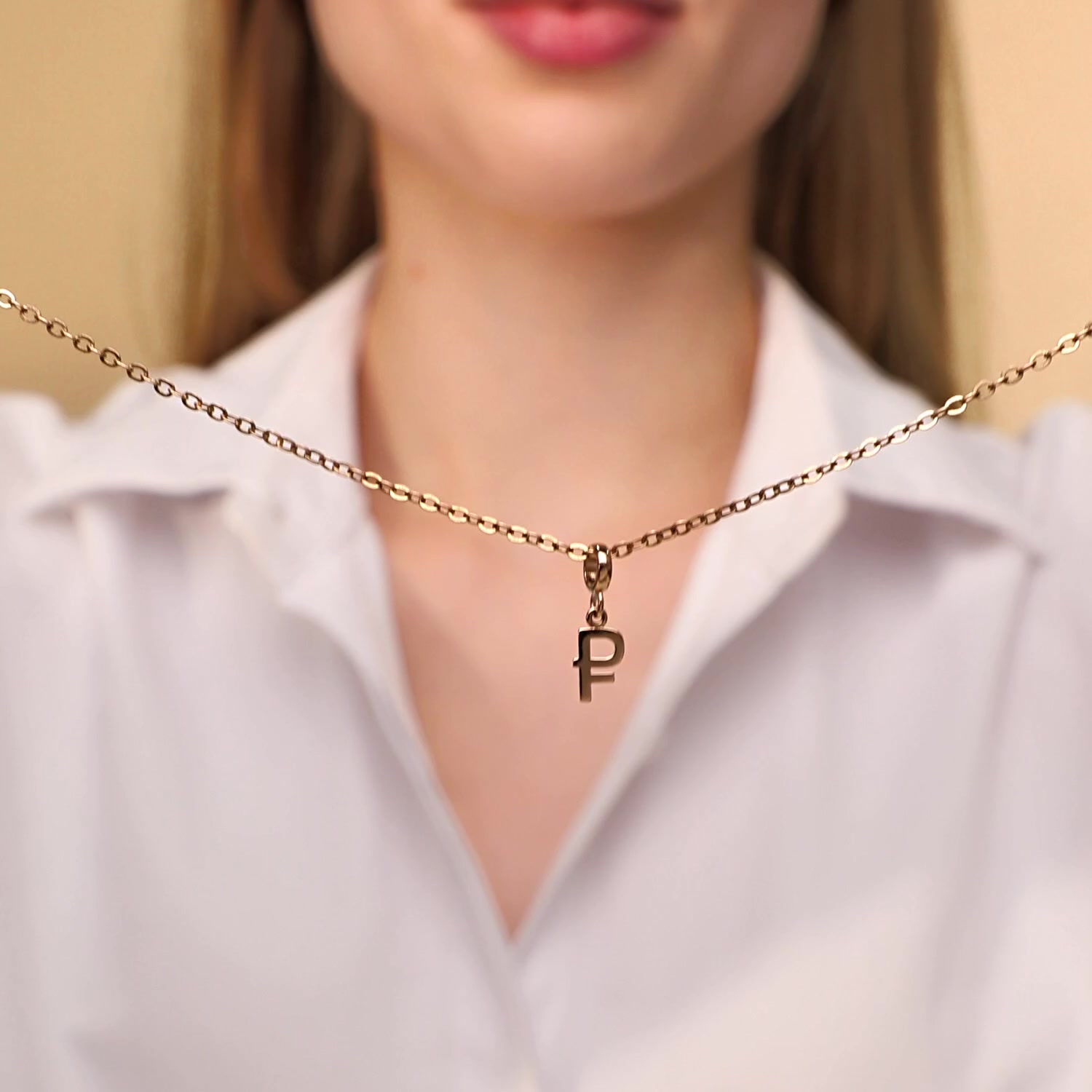 Золотая подвеска