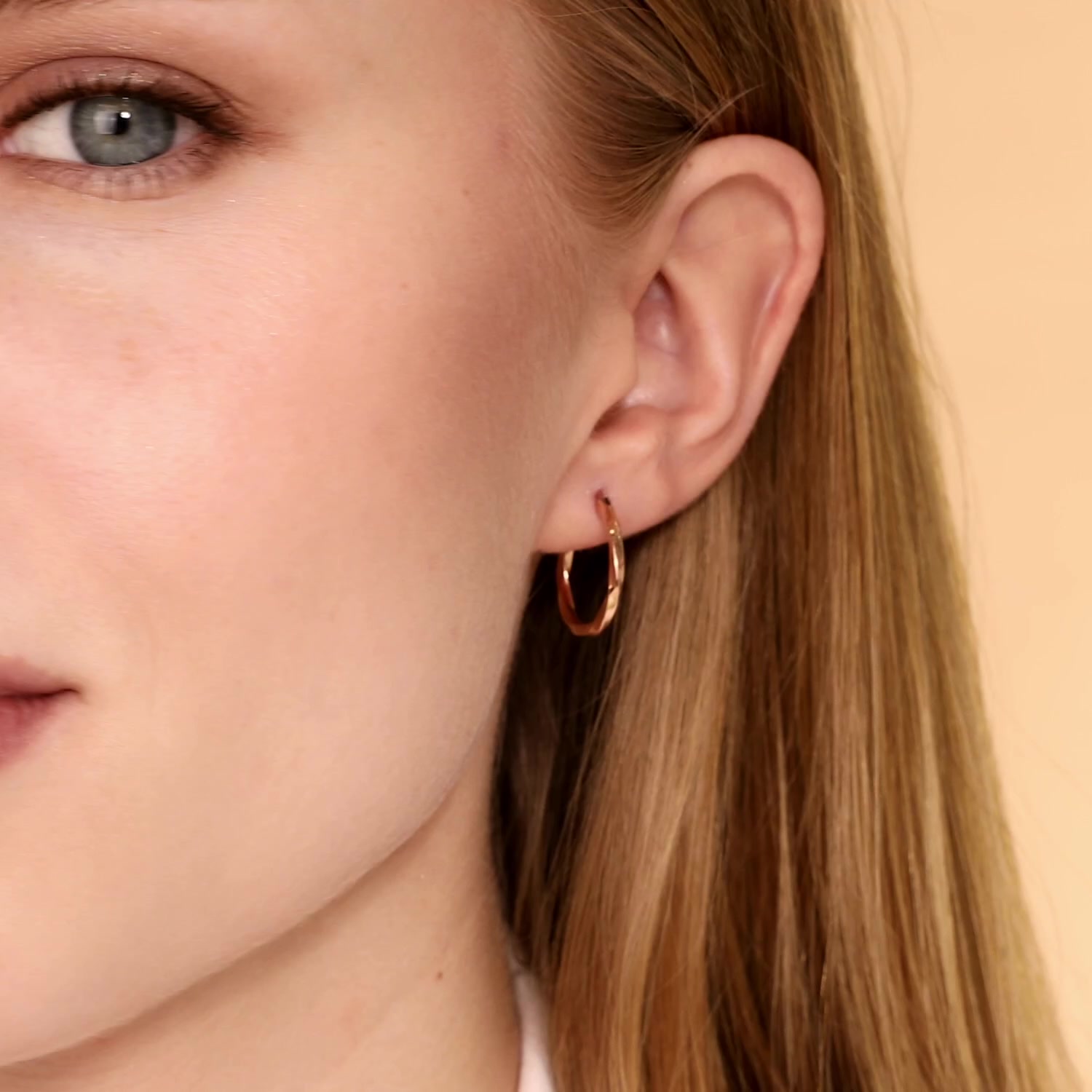 Золотые серьги-конго