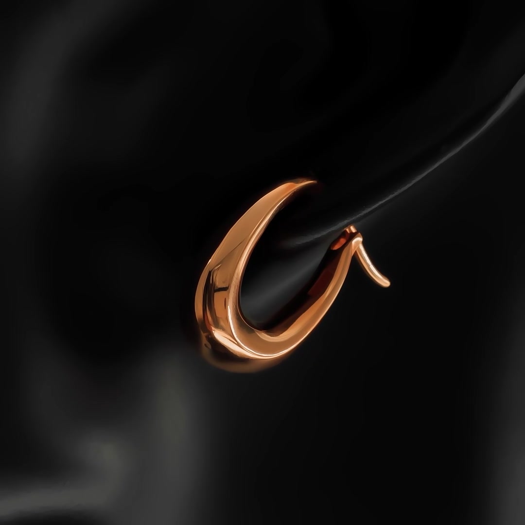 Золотые серьги