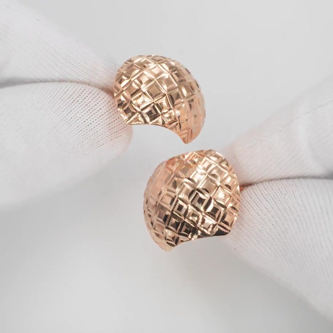 Золотые серьги