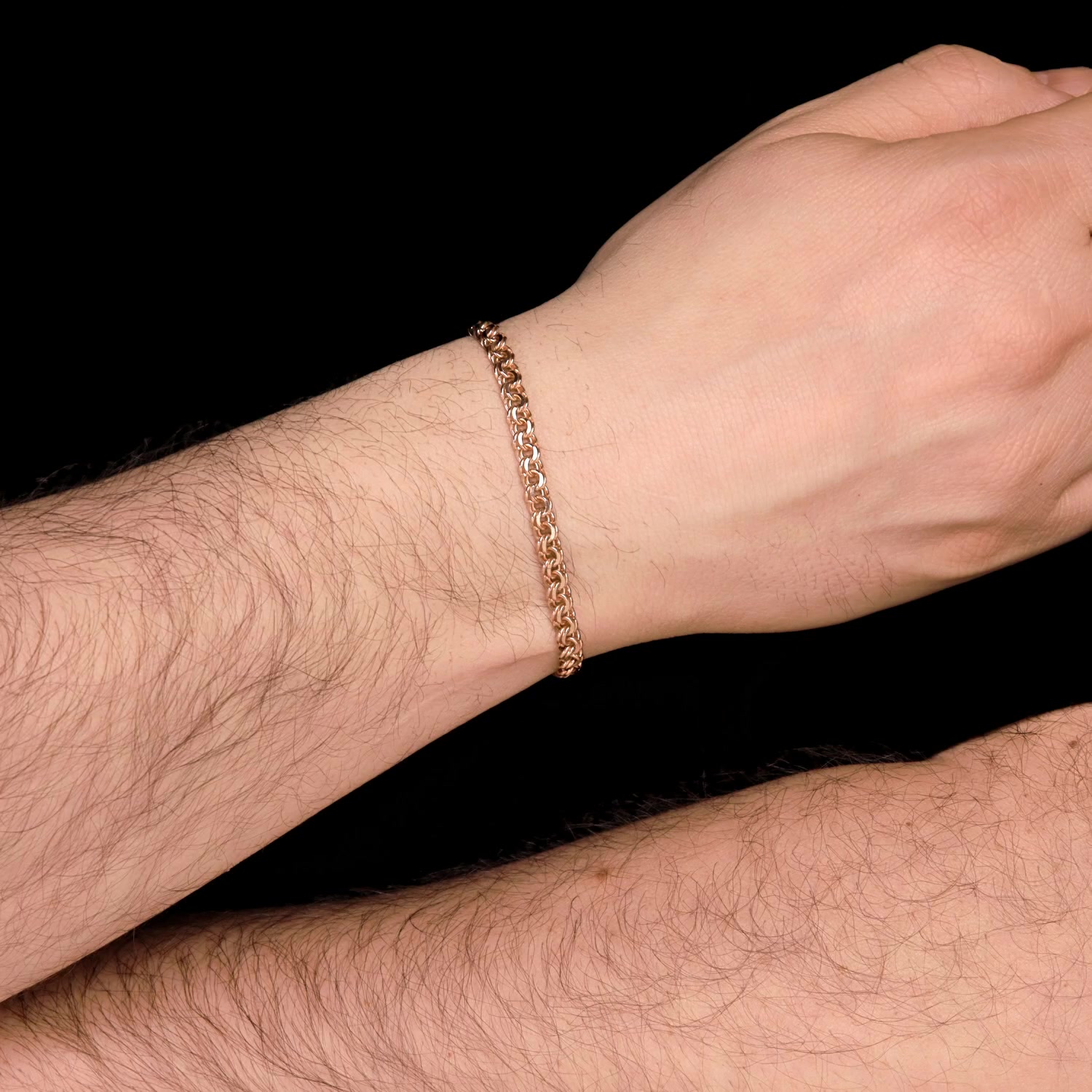 Золотой браслет полновесный