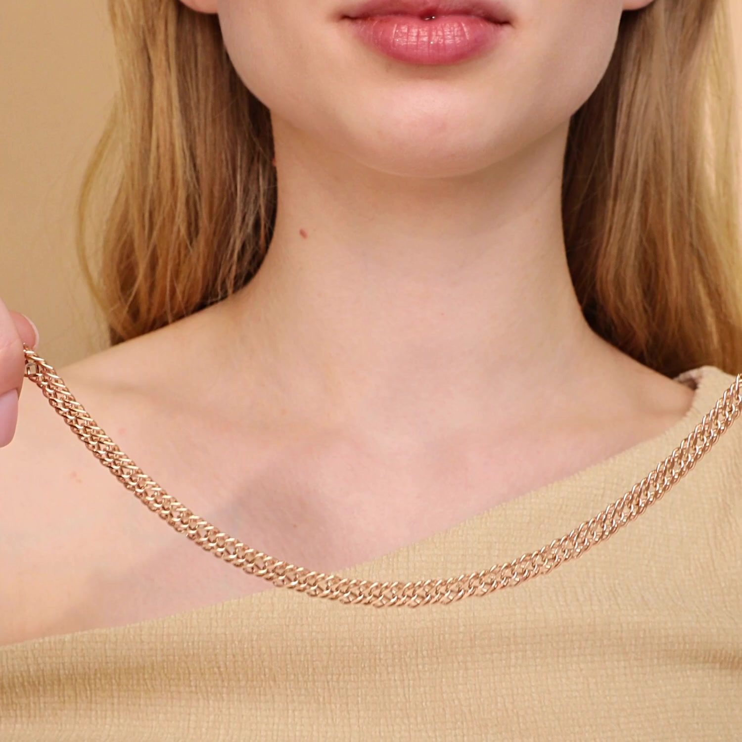 Золотая цепь облегченная