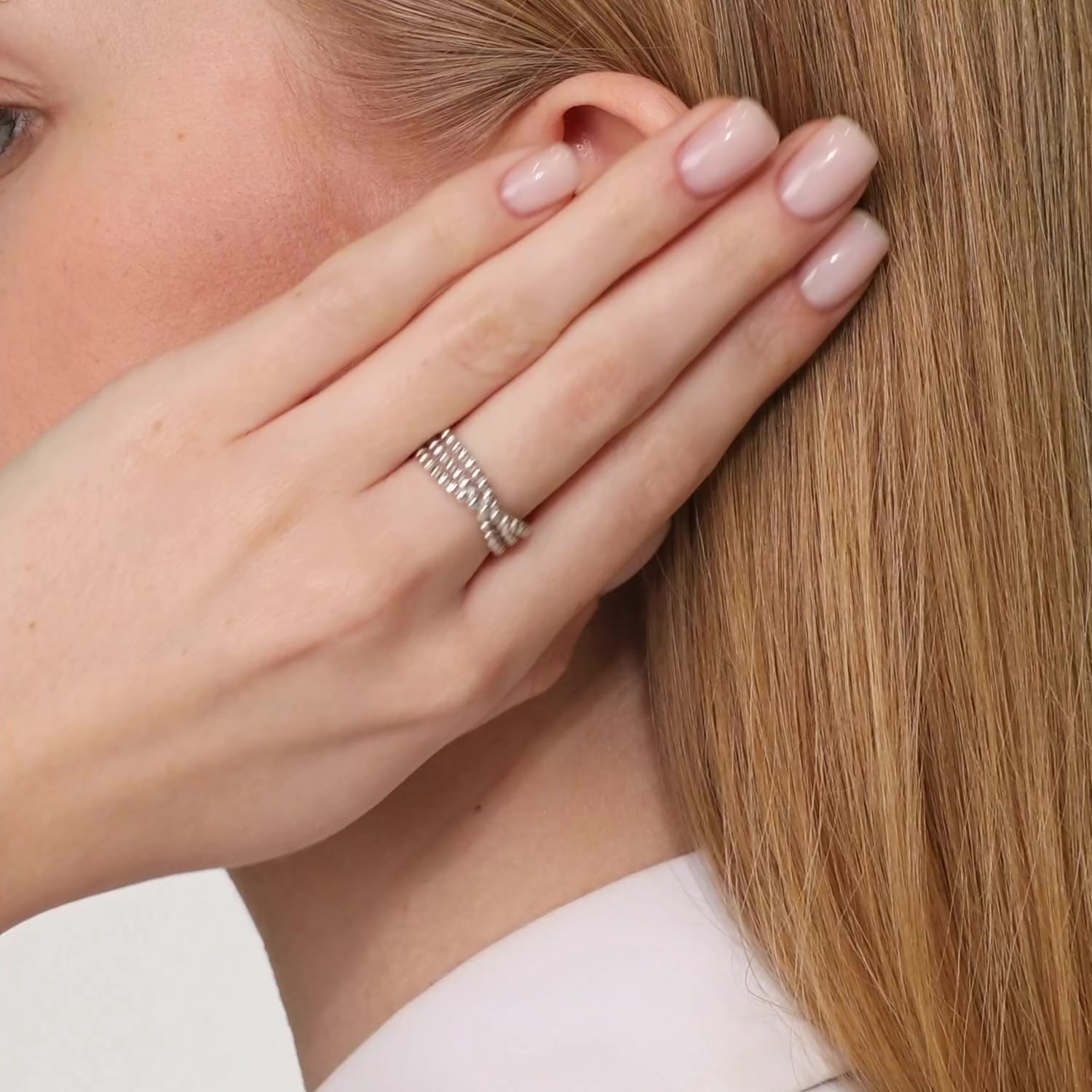 Серебряное кольцо