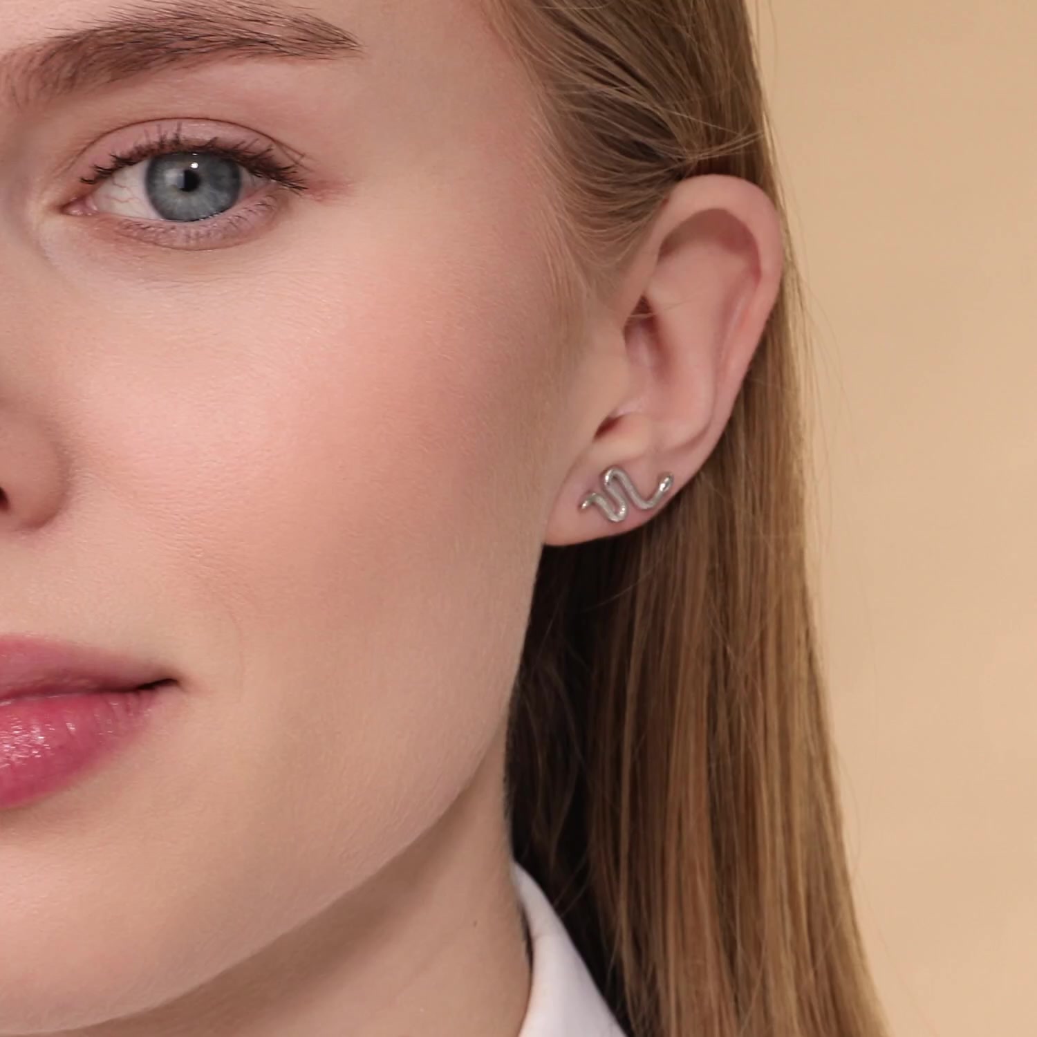 Серебряные серьги