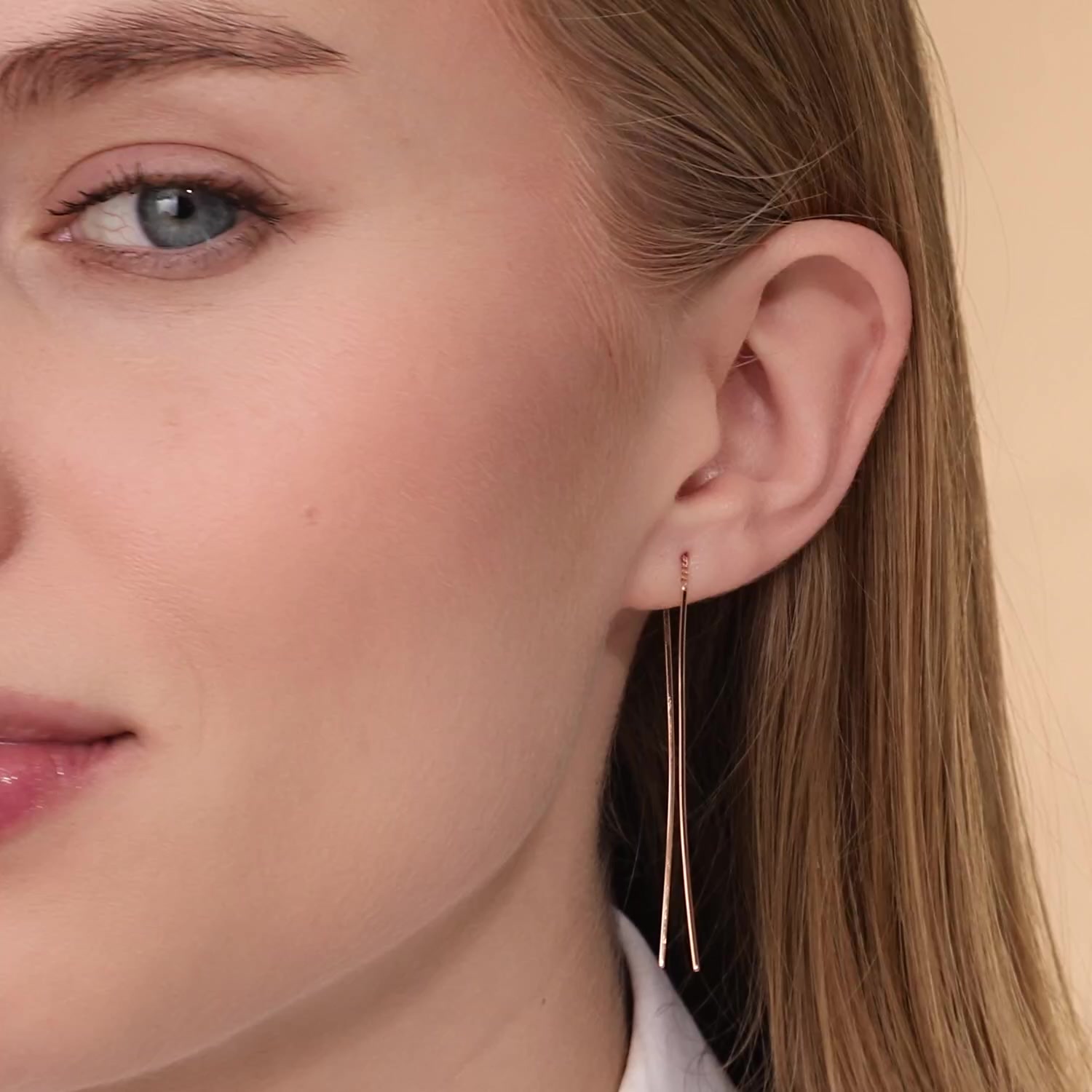 Золотые серьги