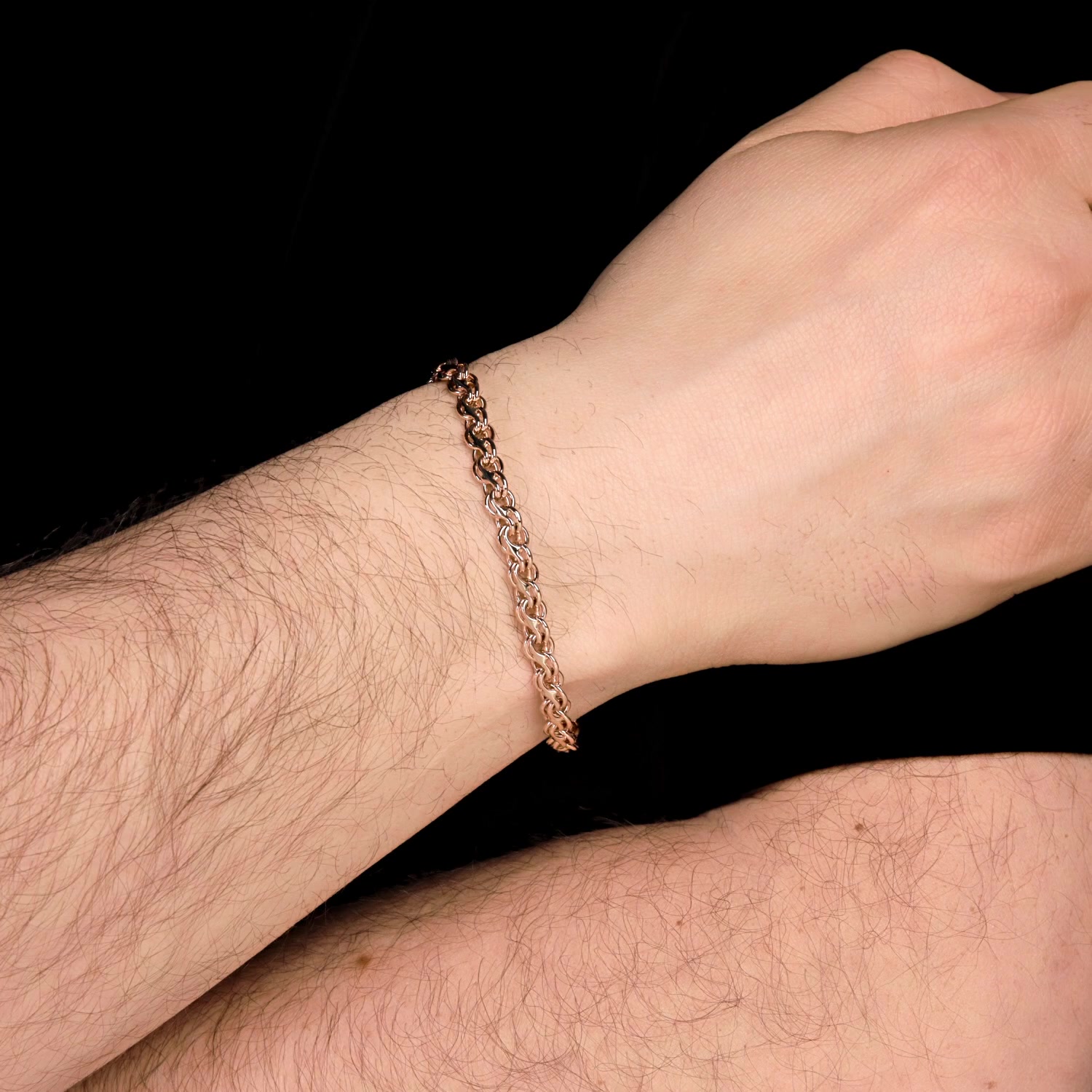 Золотой браслет полновесный