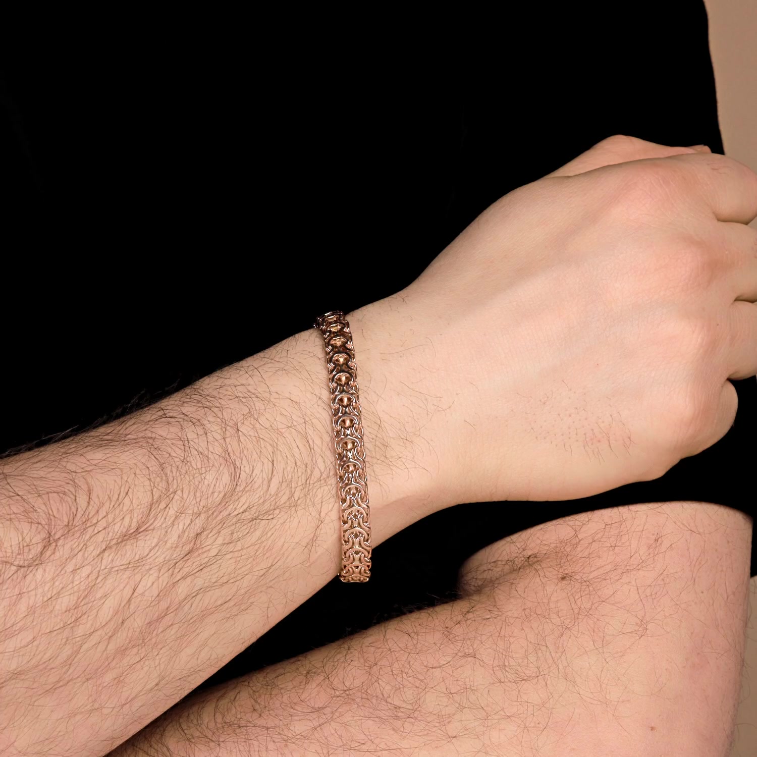 Золотой браслет полновесный