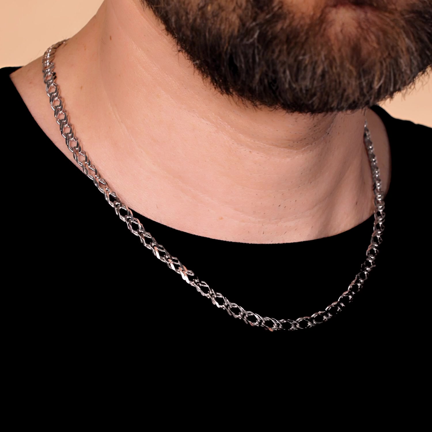 Серебряная цепь полновесная