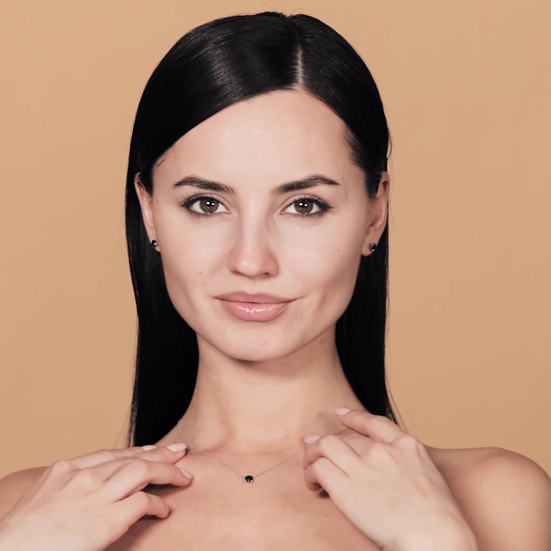 Серебряные серьги с сапфирами