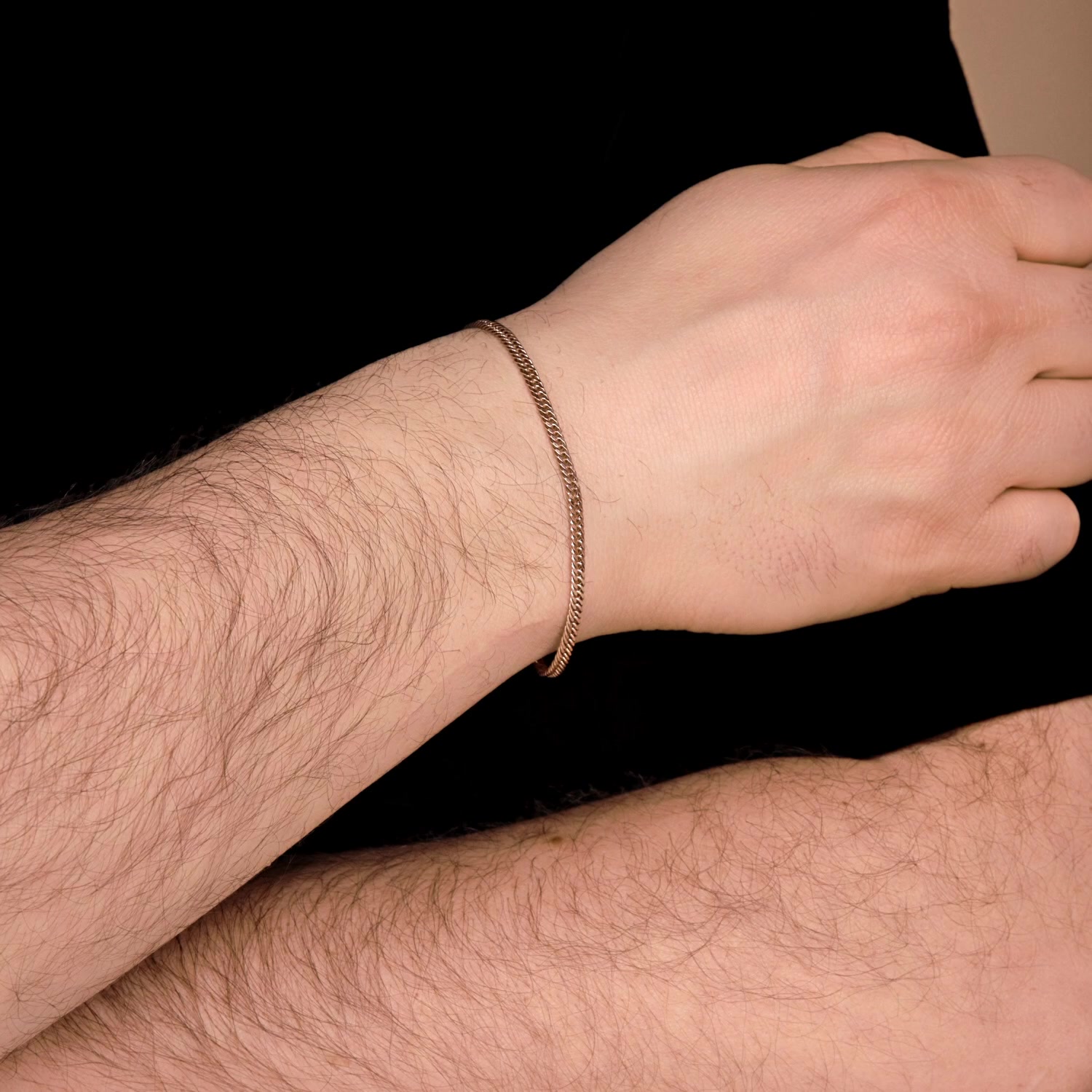 Золотой браслет полновесный