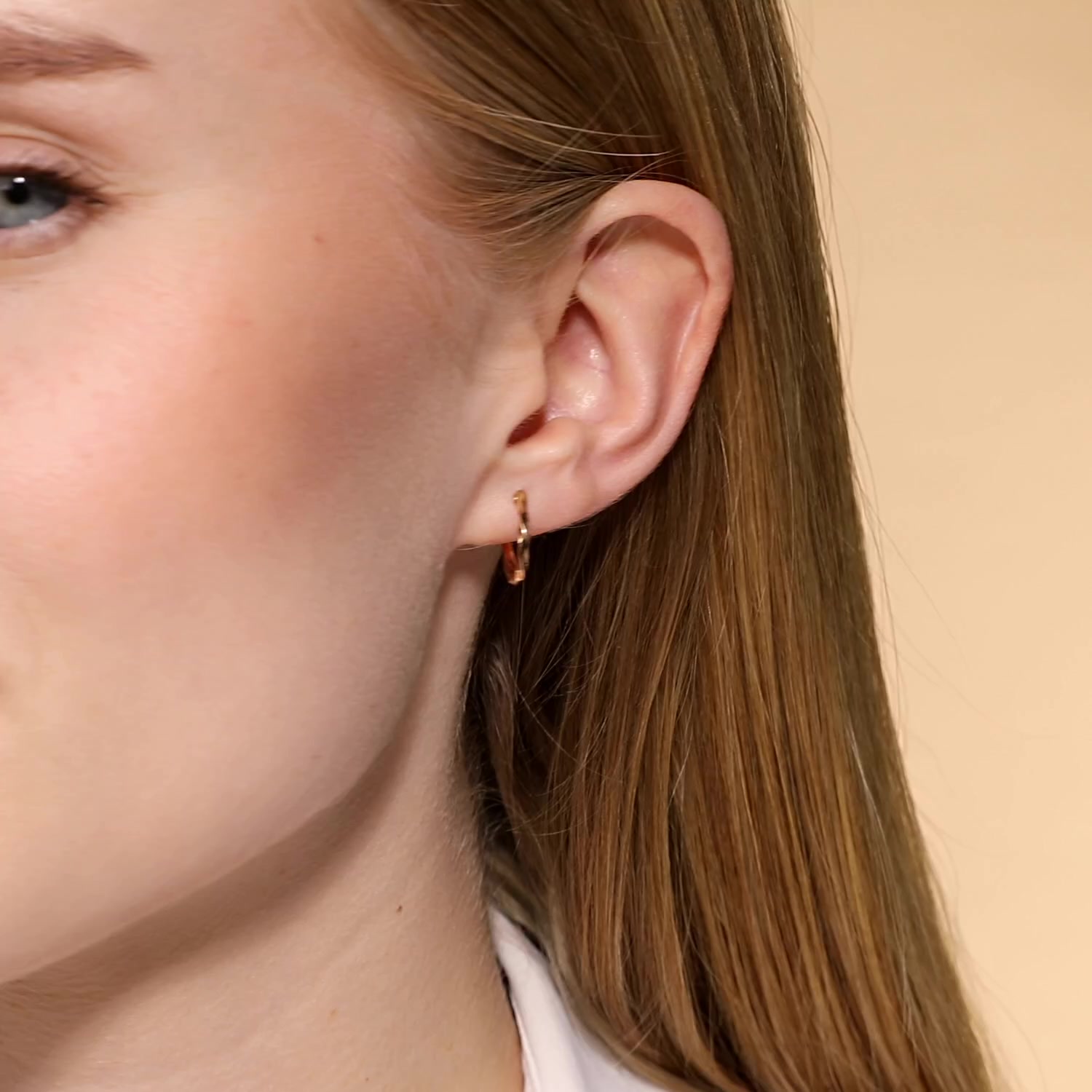 Золотые серьги-конго