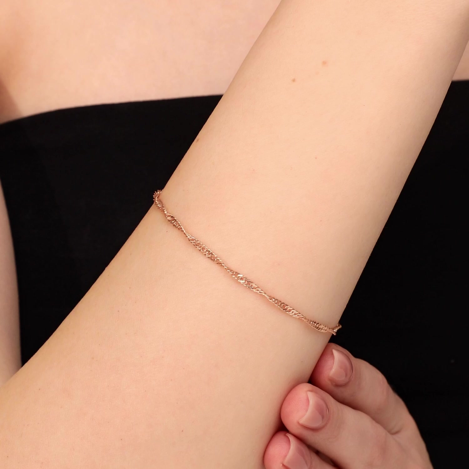 Золотой браслет полновесный