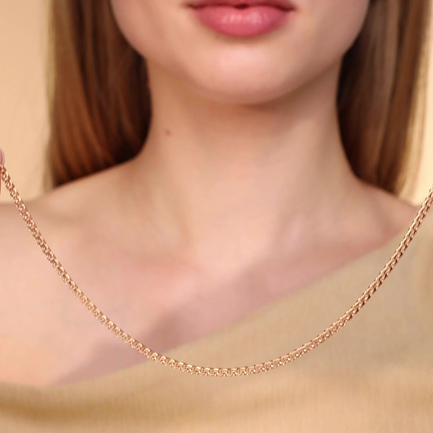 Золотая цепь полновесная