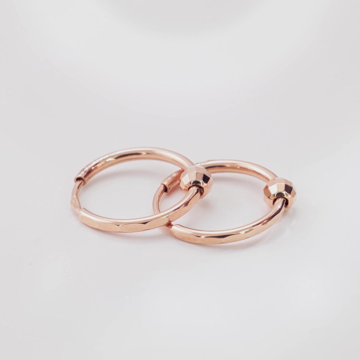 Золотые серьги-конго