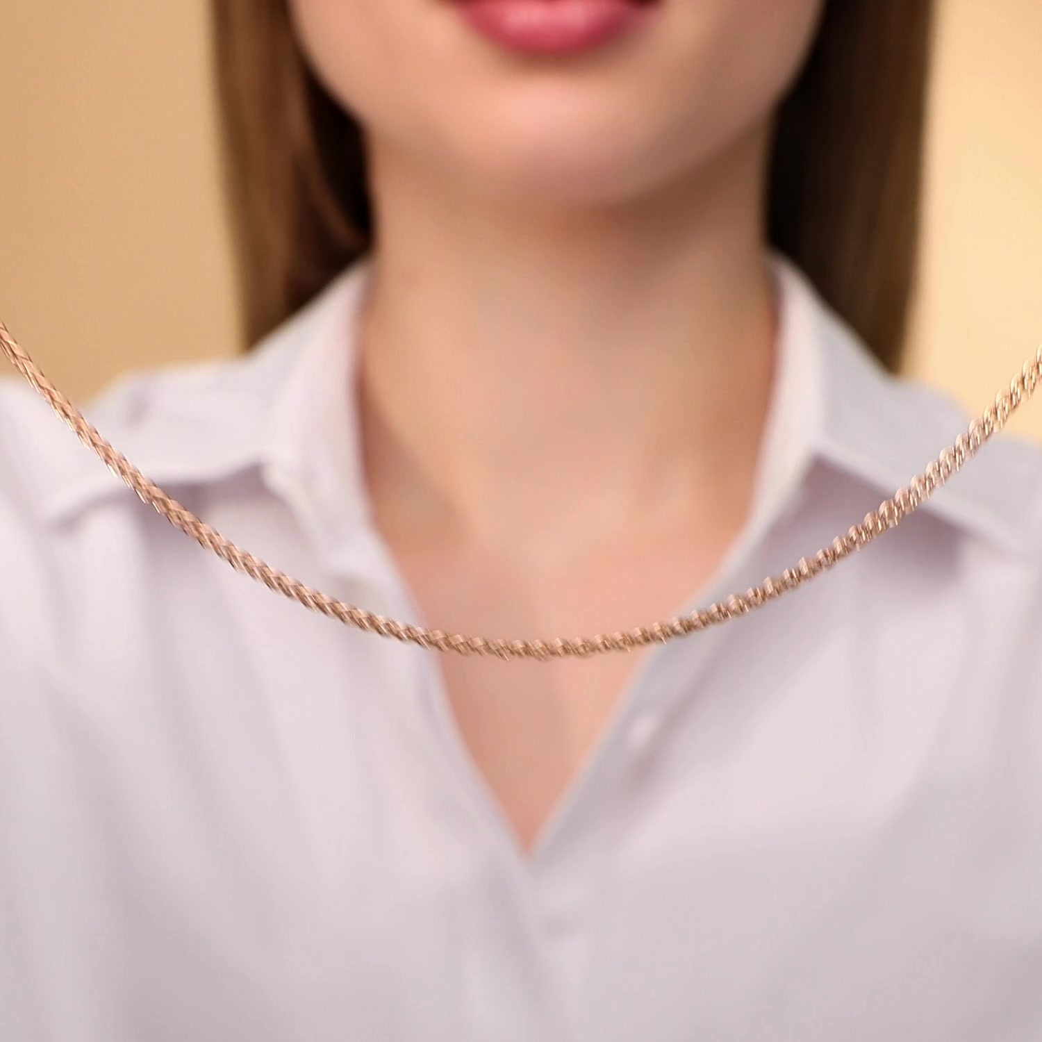 Золотая цепь облегченная